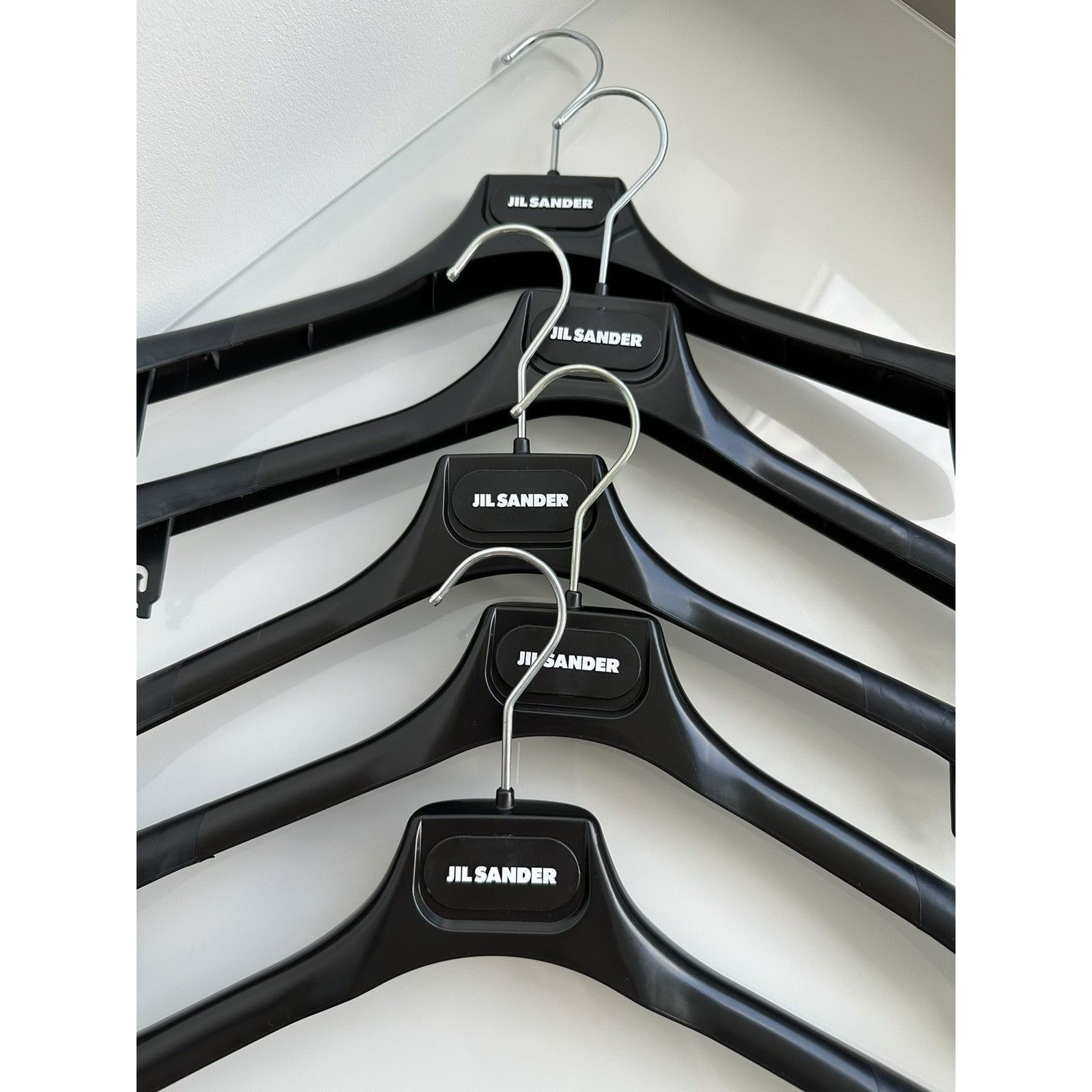 Jil Sander Jil sander premium made in italy metal hook black hangers Size ONE SIZE - 2 Thumbnail