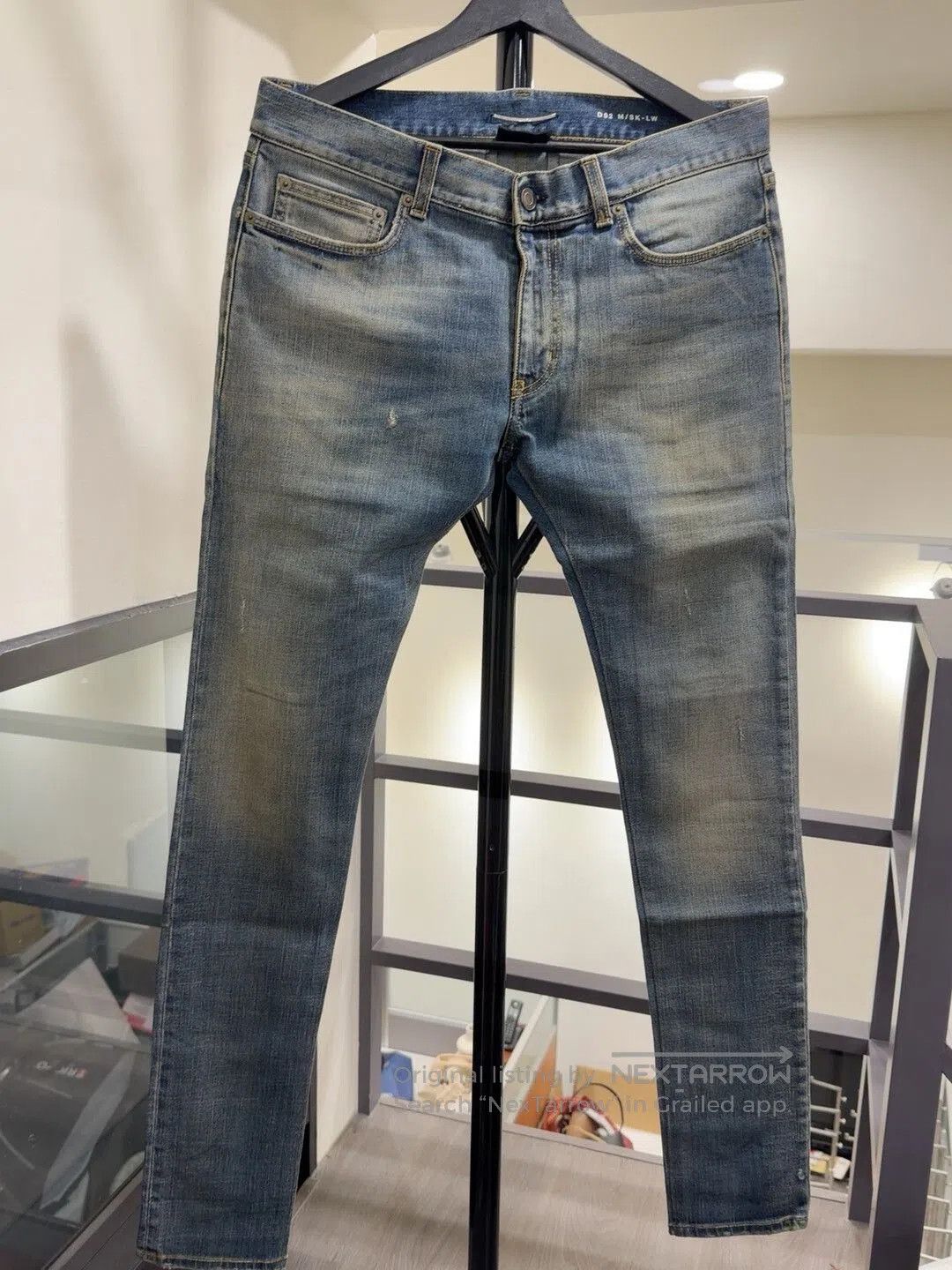 Saint Laurent Paris Classic Blue Denim Pants for Men. Size US 32 / EU 48 - 1 Thumbnail