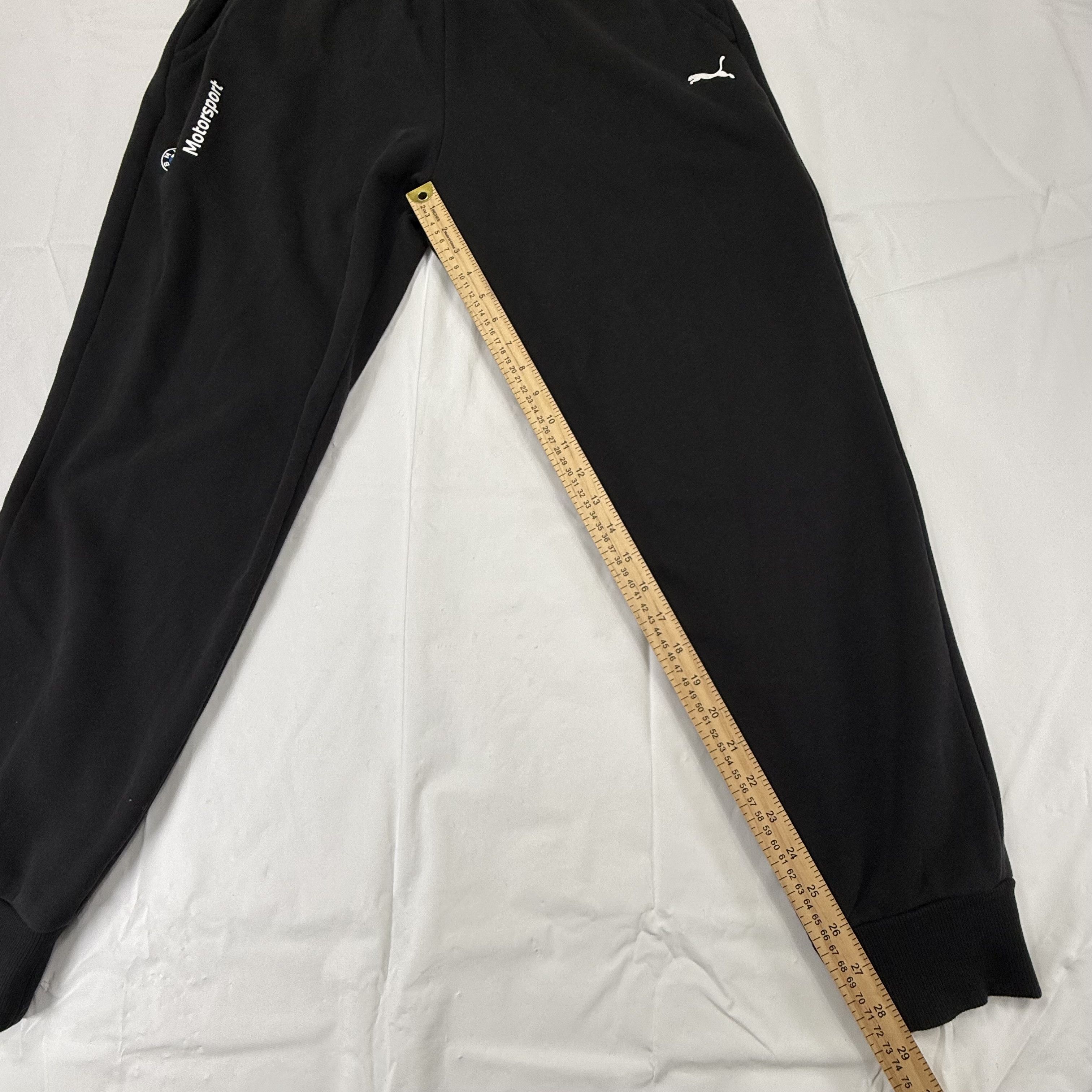 Puma Puma BMW Motorsport Mens XL Black Jogger Sweatpants XL Size US 36 / EU 52 - 7 Thumbnail