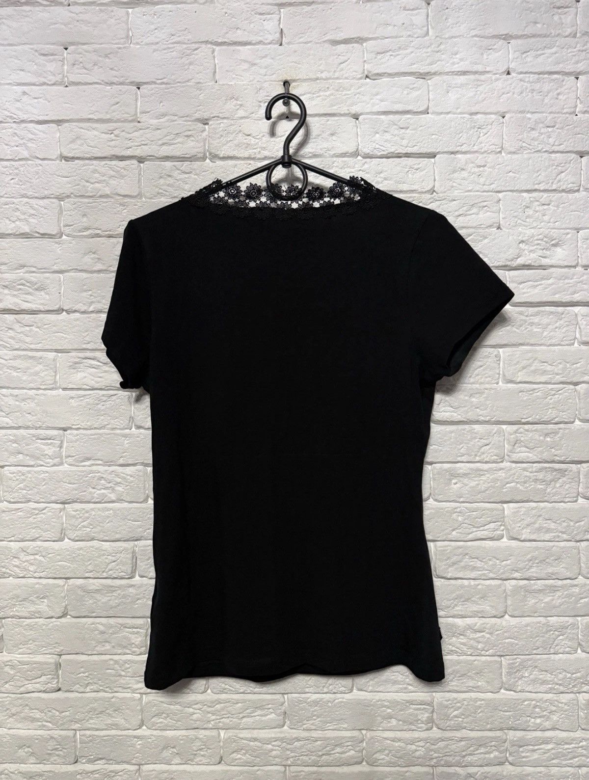 Philipp Plein Philipp Plein Couture Y2K Top Huge Logo Floral Pattern Sz L Size L / US 10 / IT 46 - 5 Thumbnail