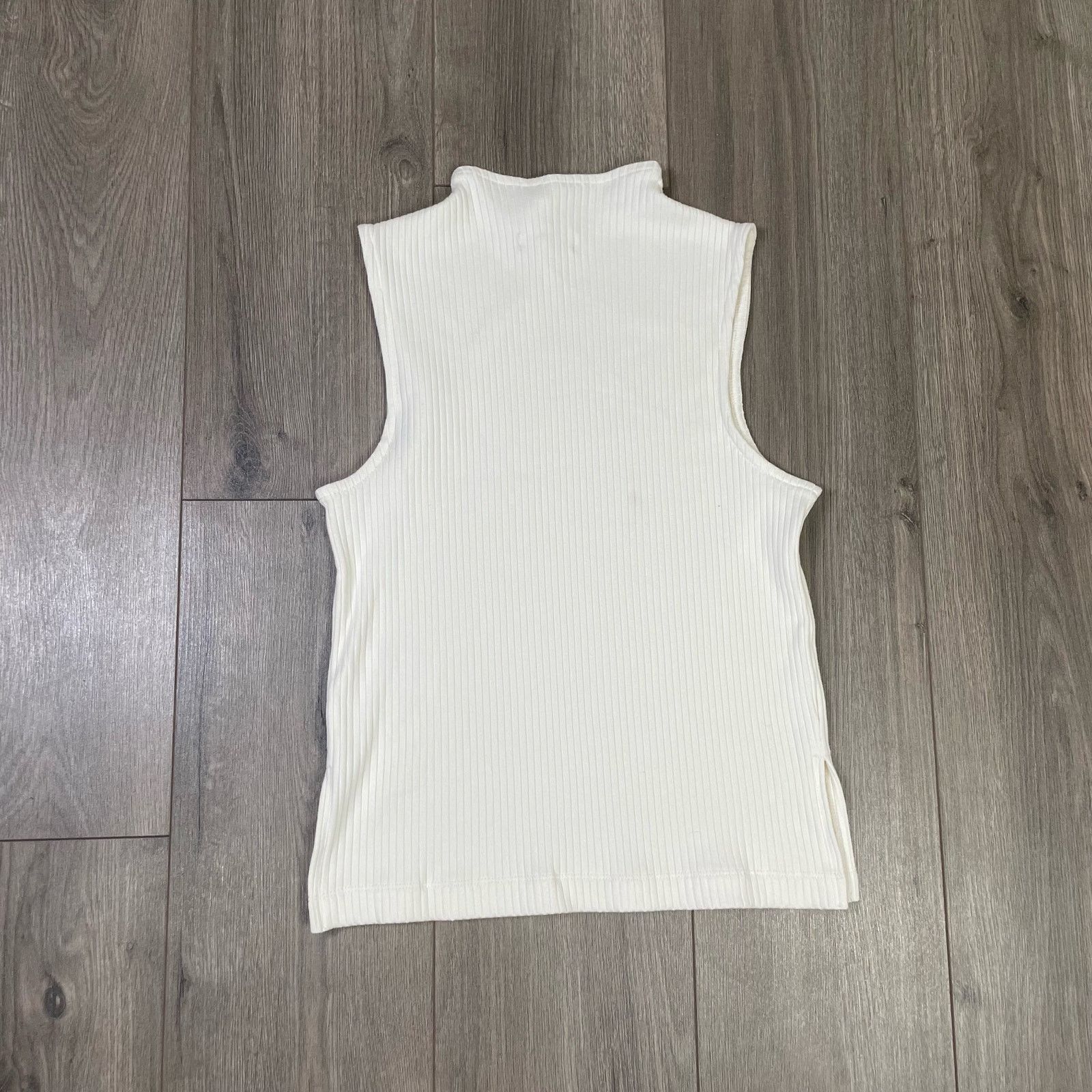 Madewell Madewell Side Slit Mockneck Sweater Tank Top US Women's L Size L / US 10 / IT 46 - 2 Thumbnail