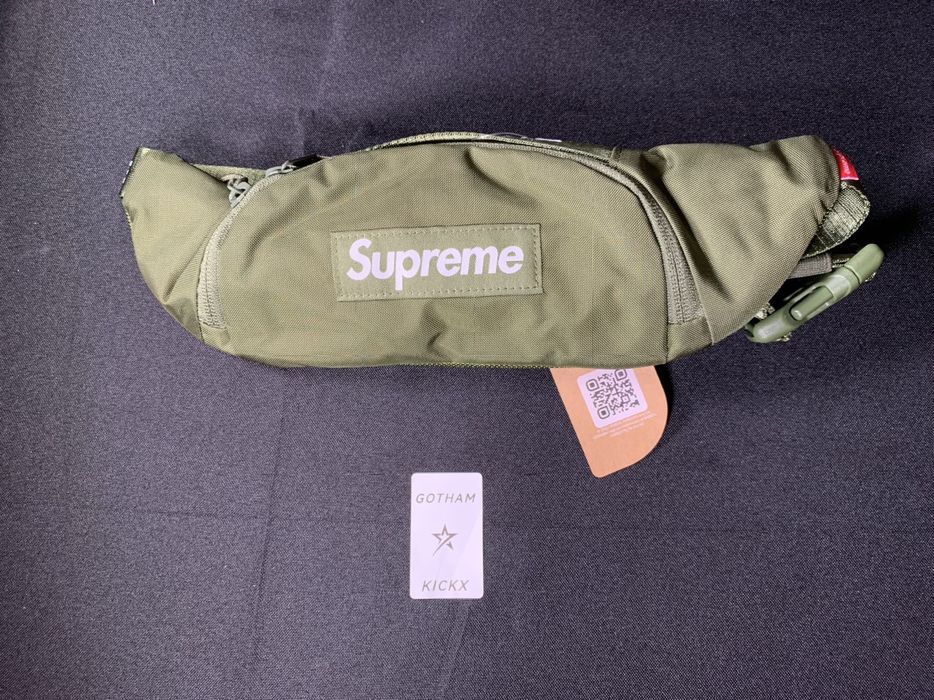 Supreme box cheap logo waist bag