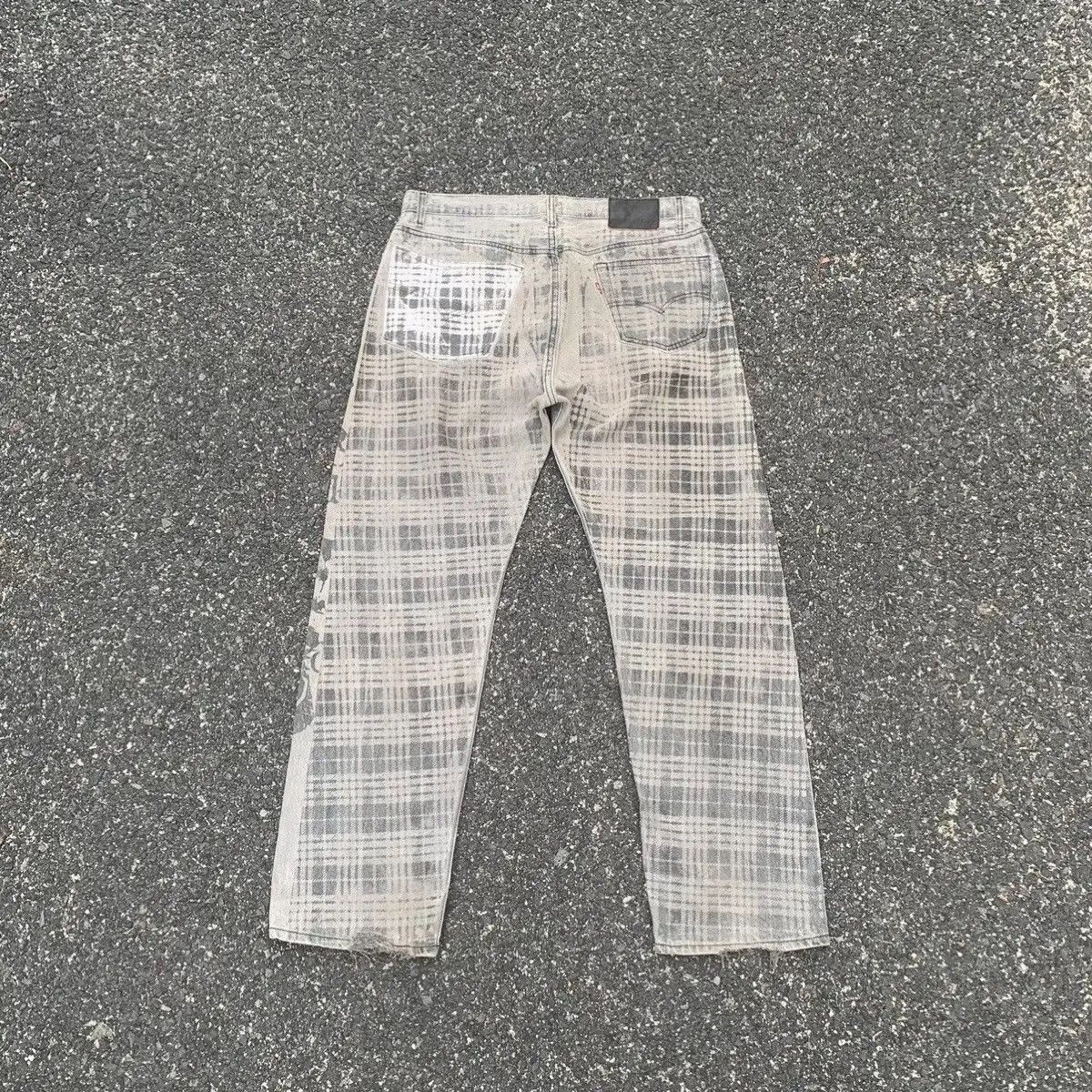Montage 💥 RARE!! Levi’s Denim Levis Jeans Pants Made In U.S.A Pants Size US 35 - 12 Thumbnail