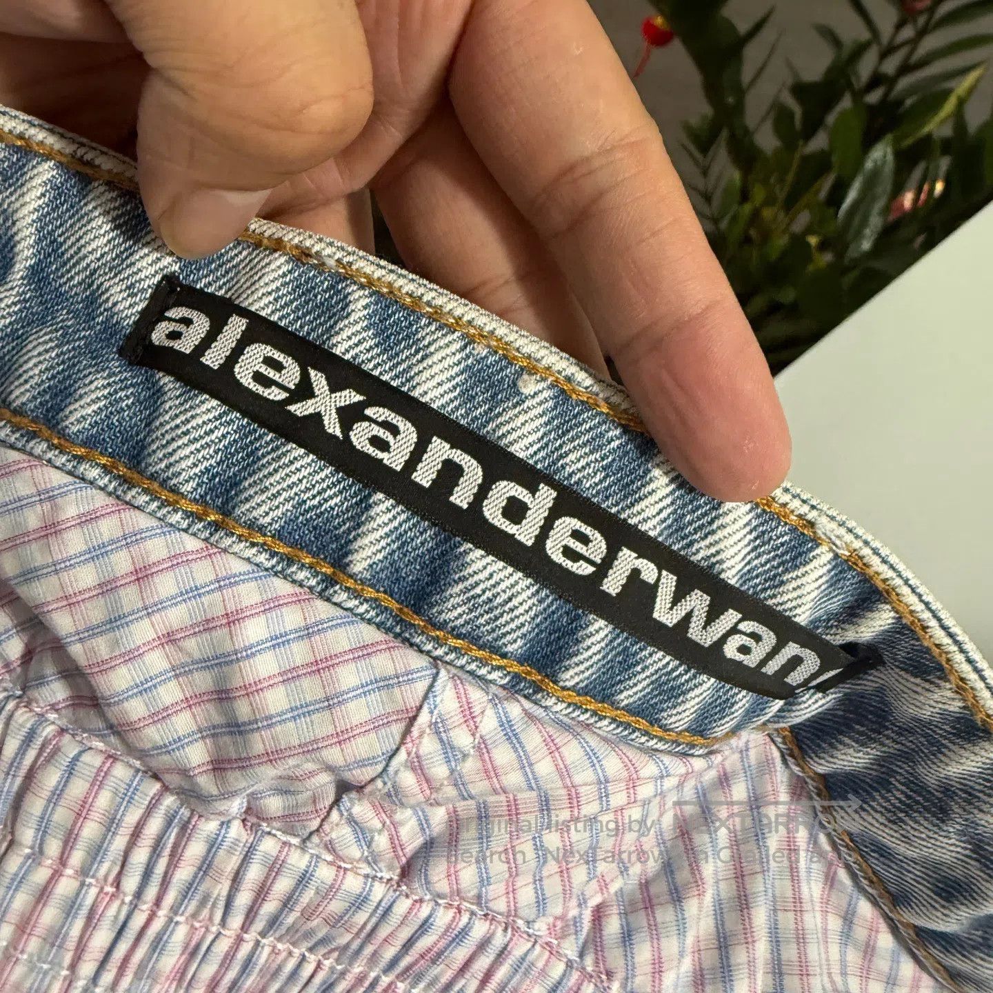 Alexander Wang Alexander Wang Fake Two-Piece Denim Shorts| Size US 28 / EU 44 - 4 Thumbnail