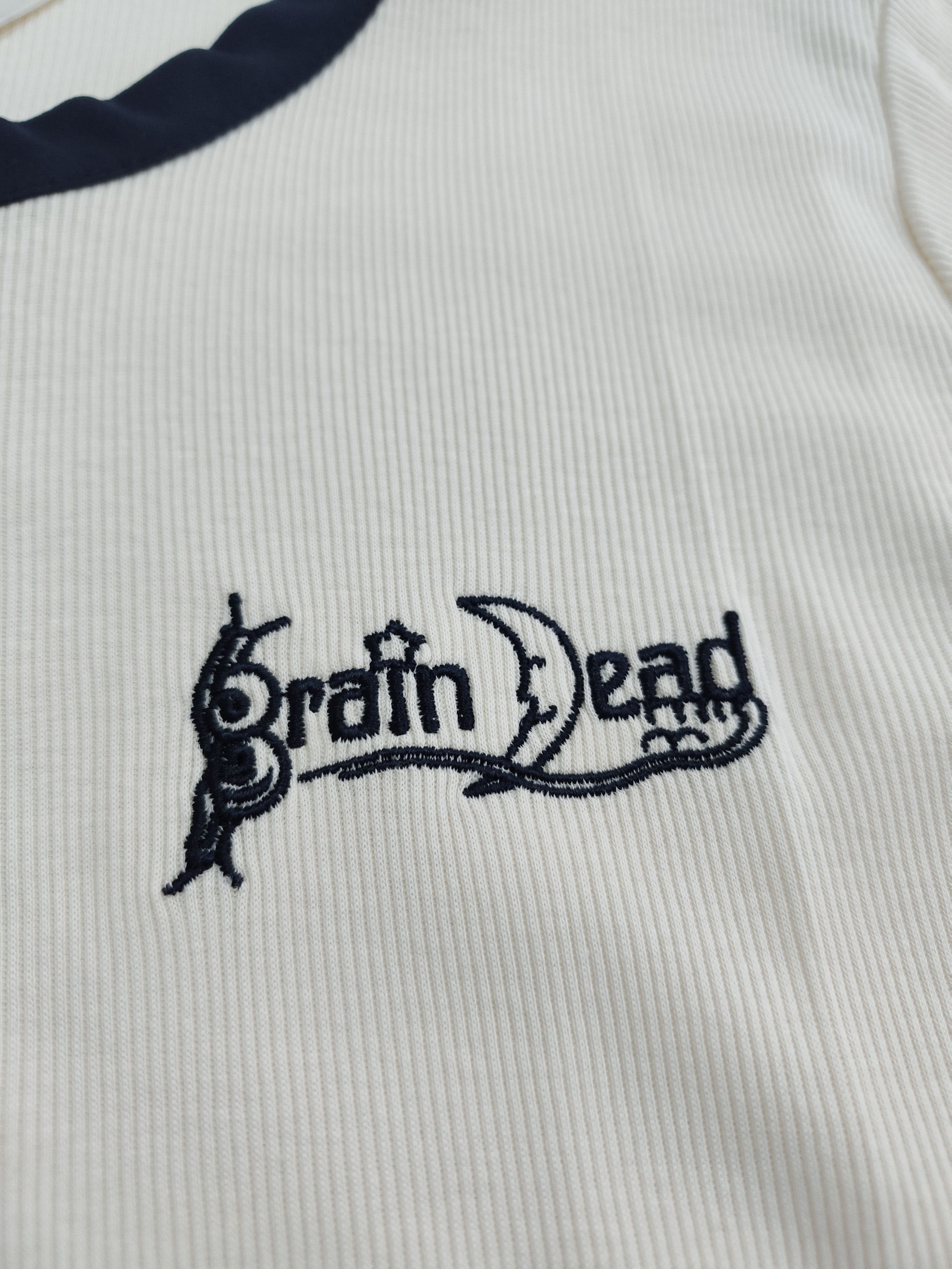 Brain Dead Brain dead "Ribbed Henley" Size L / US 10 / IT 46 - 2 Thumbnail