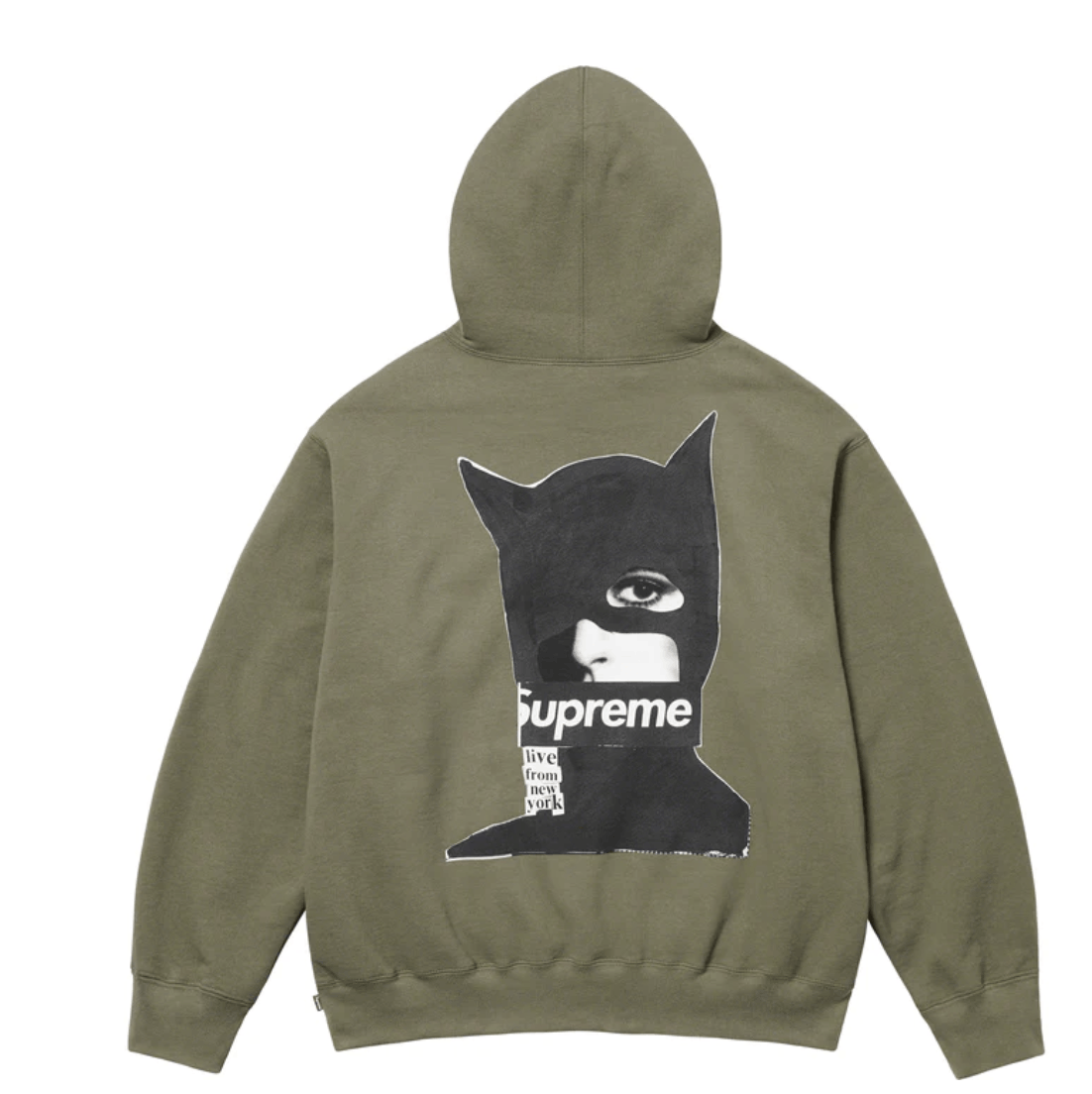 Supreme Supreme Catwomen hooded sweatshirt - olive Size US M / EU 48-50 / 2 - 1 Thumbnail