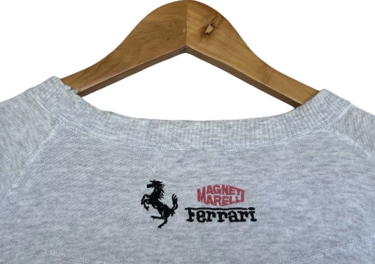 Vintage Vintage 80s Ferrari Sweatshirt Ferrari Distressed Medium Size US M / EU 48-50 / 2 - 9 Thumbnail