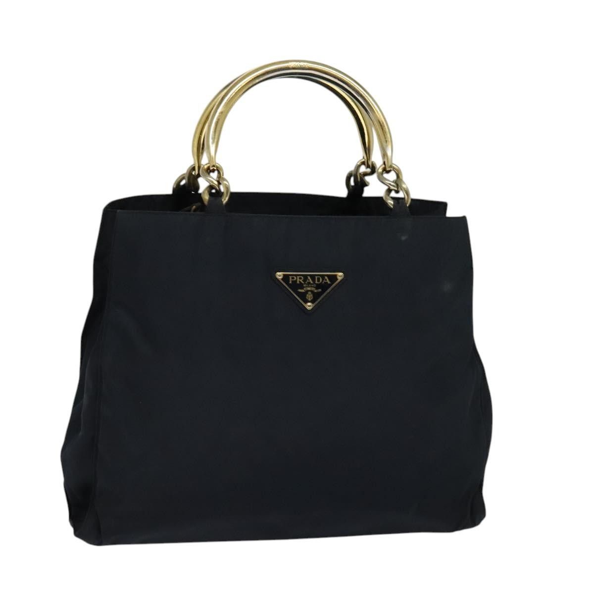 Prada Prada Metal Handles Tote Tessuto Size ONE SIZE - 1 Thumbnail