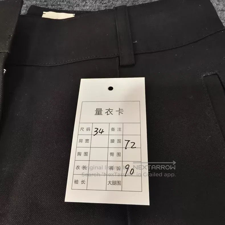 Hermes Hermes Black Wide Leg Pants Size 42" / US 20 - 5 Thumbnail