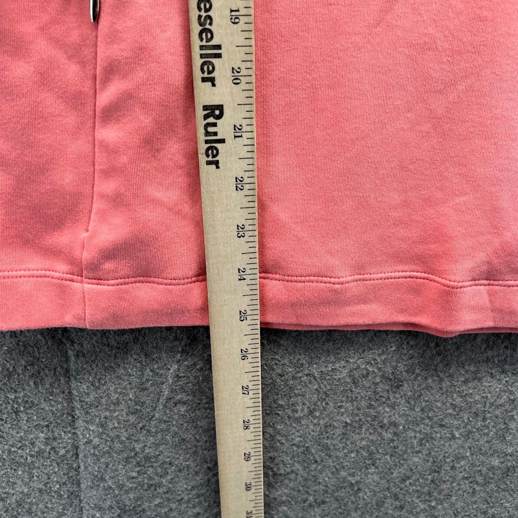 Vintage Fairway & Greene Sweatshirt Women M Peach 1/4 Zip Pullover Long Sleeve Activewear Golf Mock Neck Size M / US 6-8 / IT 42-44 - 4 Thumbnail