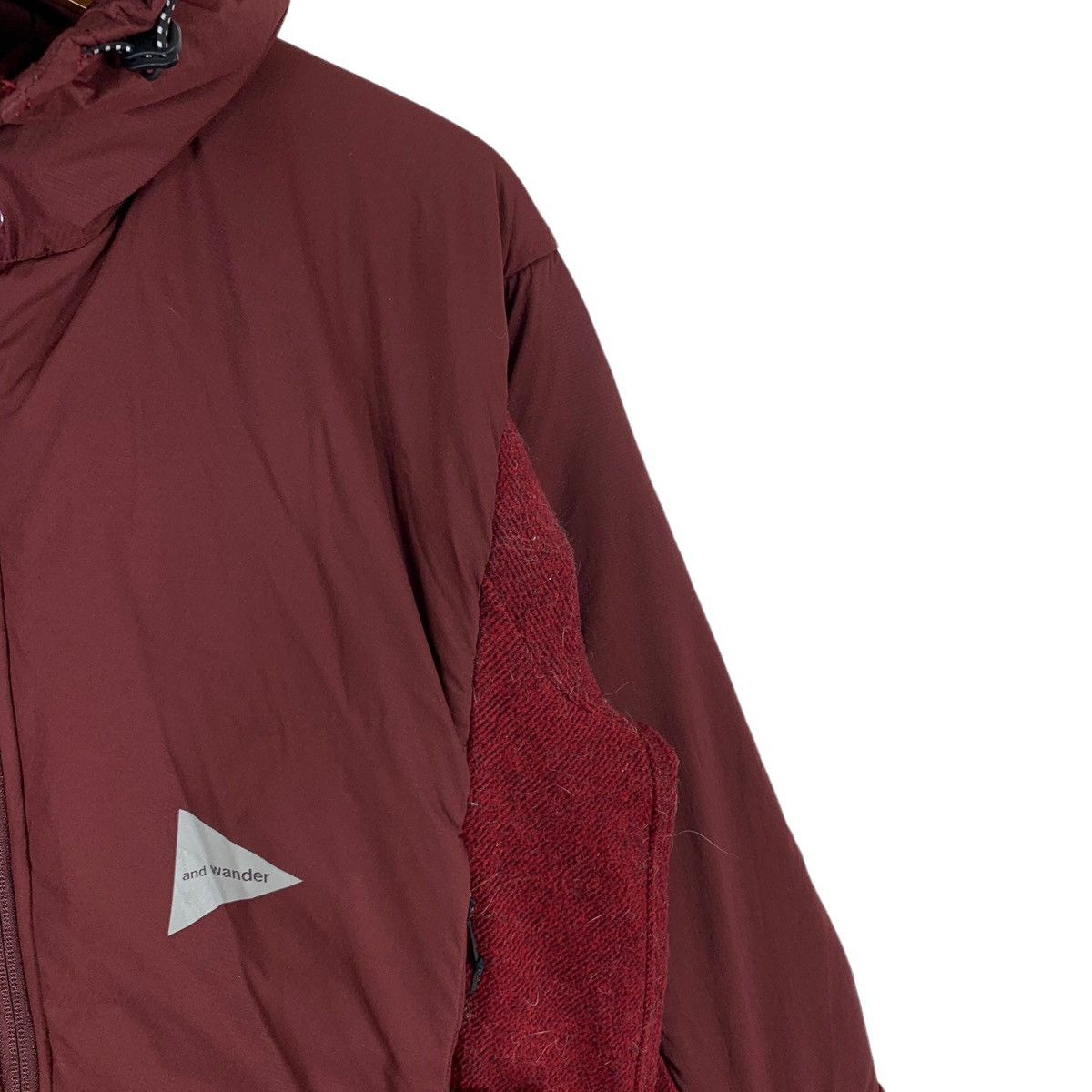 And Wander And Wander Pertex Microlight Primaloft Burgundy Fleece Size US M / EU 48-50 / 2 - 7 Thumbnail