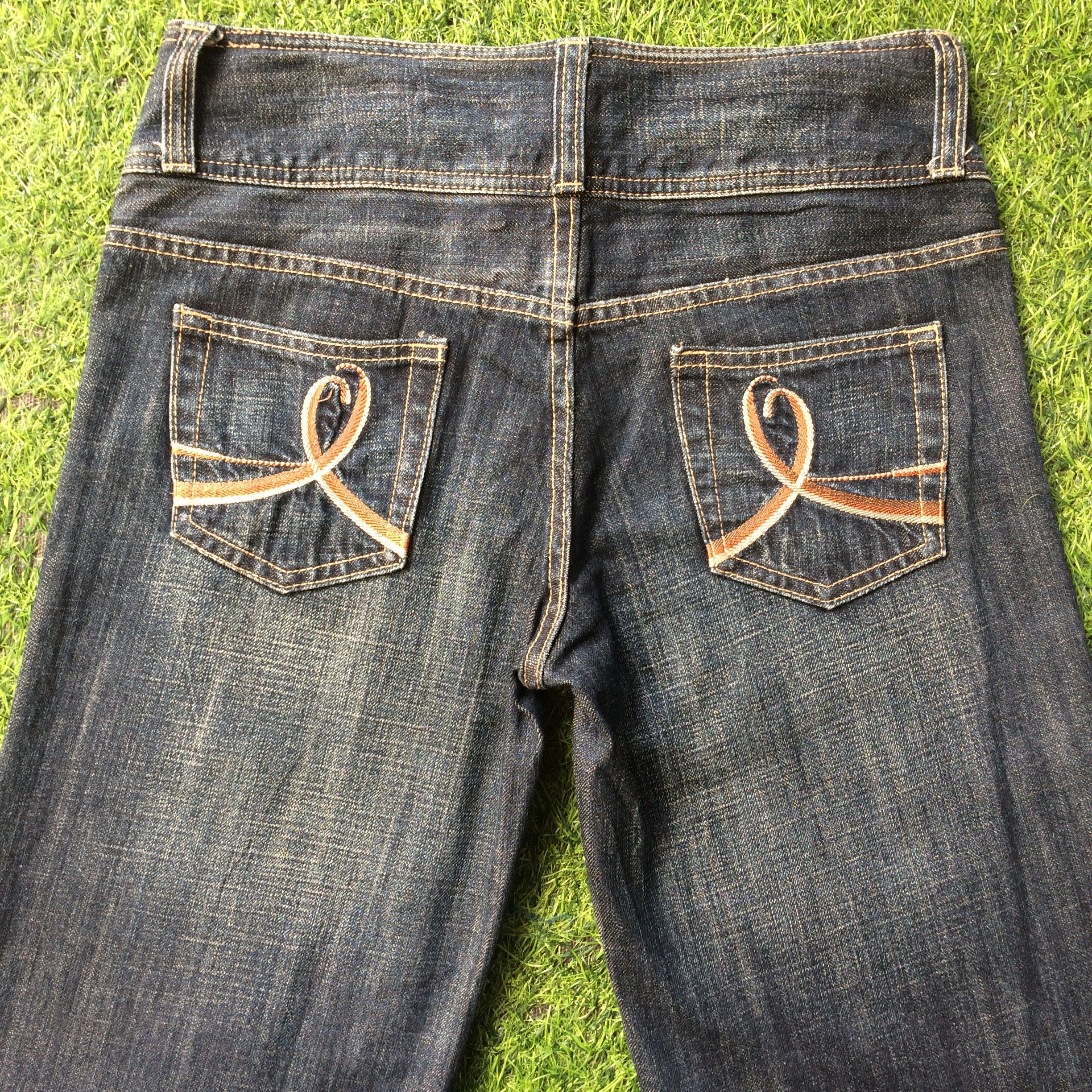 Japanese Brand Japanese Low Rise Flare Denim Jeans D-561 Size 27" / US 4 / IT 40 - 4 Thumbnail