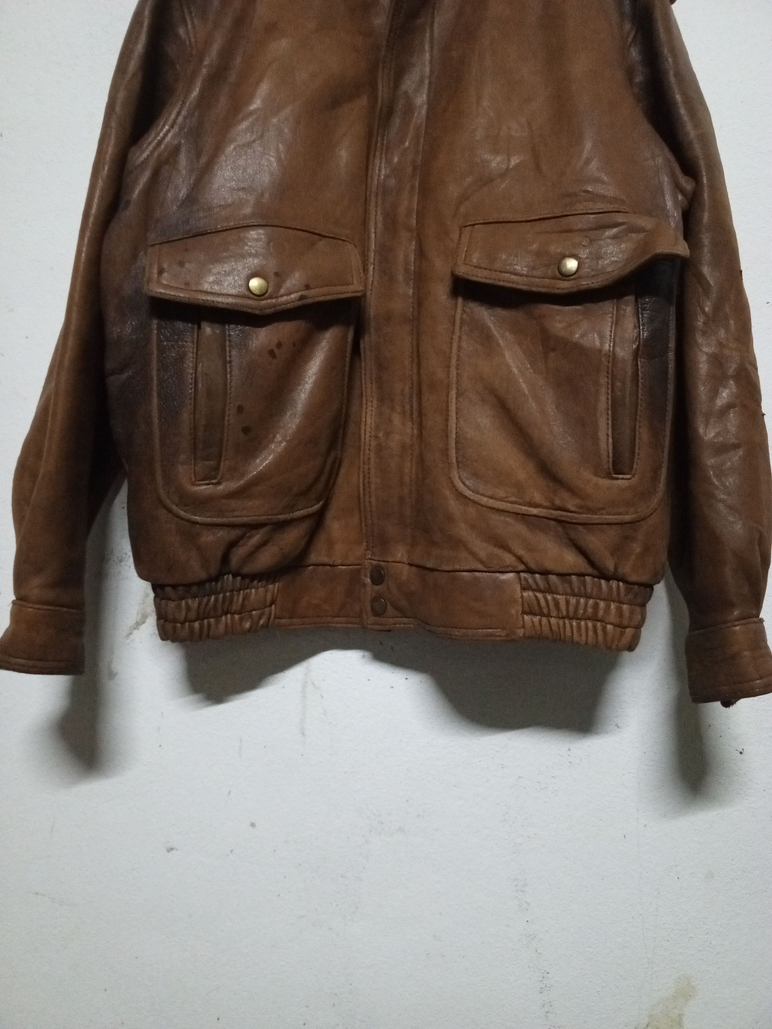 Leather VTG Leather jacket sheepskin Size US L / EU 52-54 / 3 - 5 Thumbnail