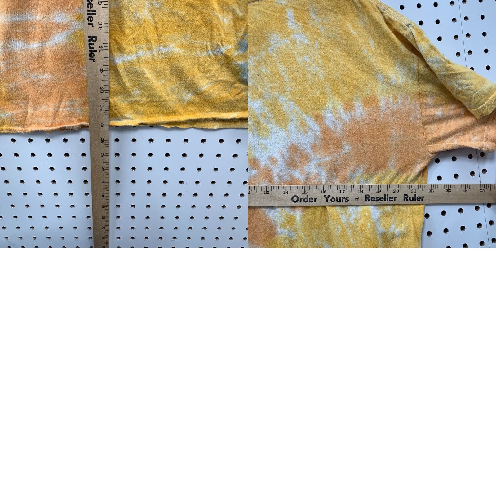 Fruit Of The Loom Sunflower Shirt Yellow Ti Dye Tournesols France Adult Medium Flower Tee 22x25.5 Size US M / EU 48-50 / 2 - 9 Thumbnail