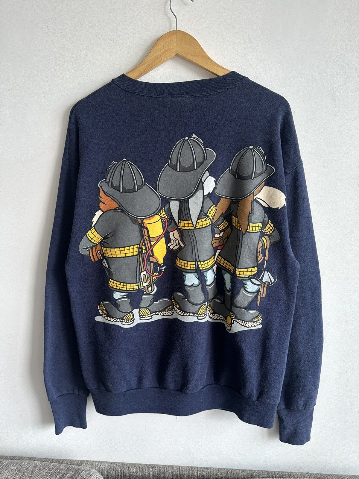 Vintage × Warner Bros Vintage 90’s Looney Tunes Bomba Warner Bros Cartoon USA Size US L / EU 52-54 / 3 - 2 Thumbnail