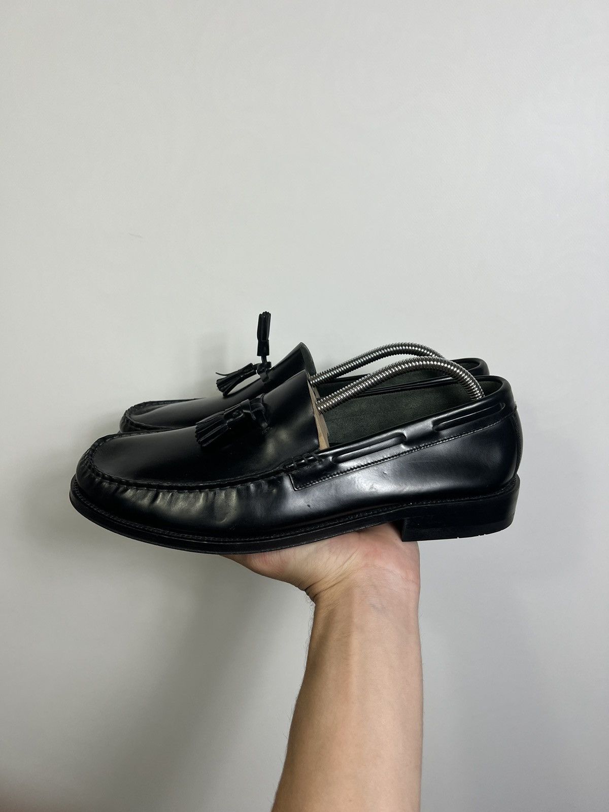 Church's Loake Leather Kiltie Georgetown Loafers Hand Made England Size US 8.5 / EU 41-42 - 10 Thumbnail
