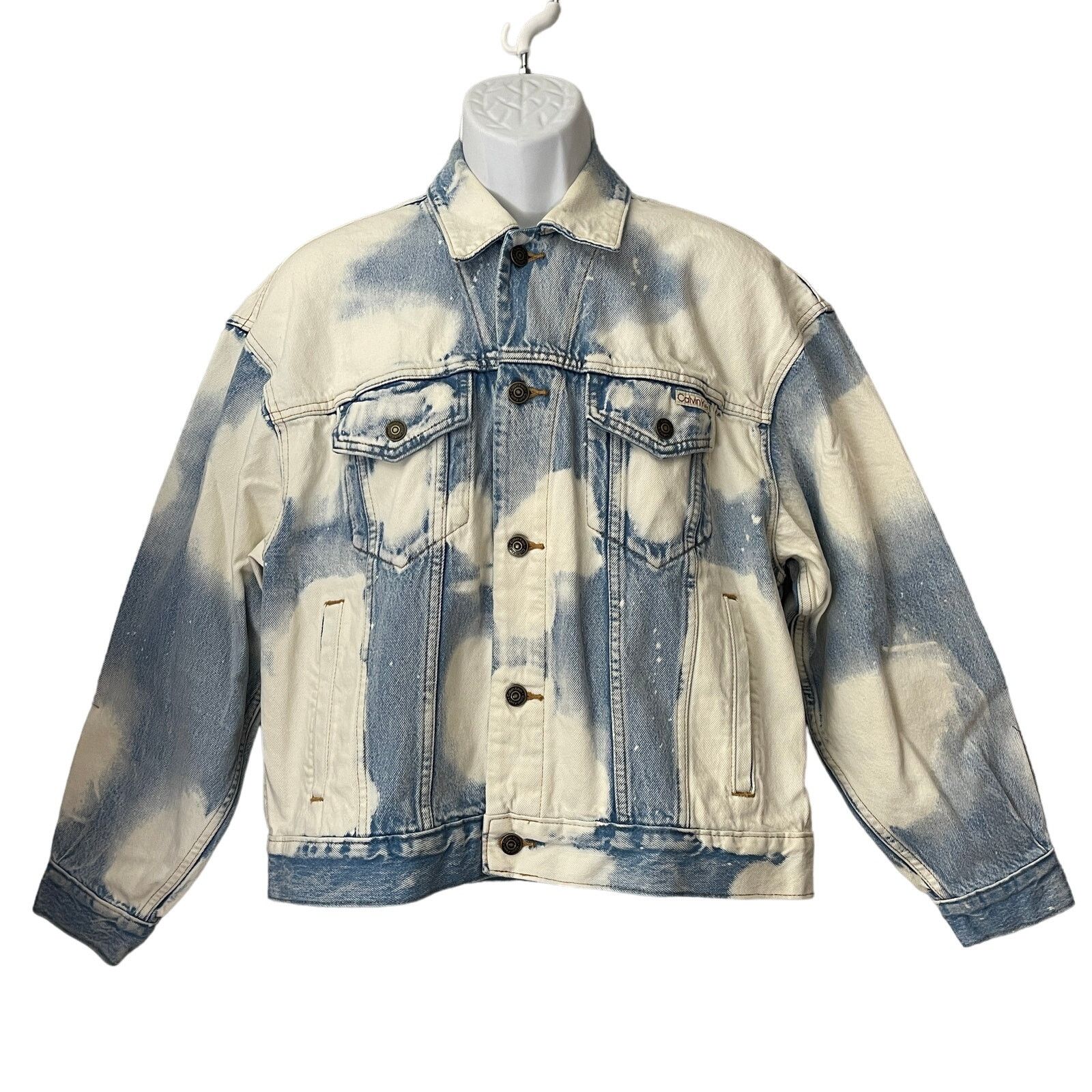 Calvin Klein Calvin Klein Big Sky Denim Trucker Jacket Size Small NWOT Size US S / EU 44-46 / 1 - 1 Thumbnail