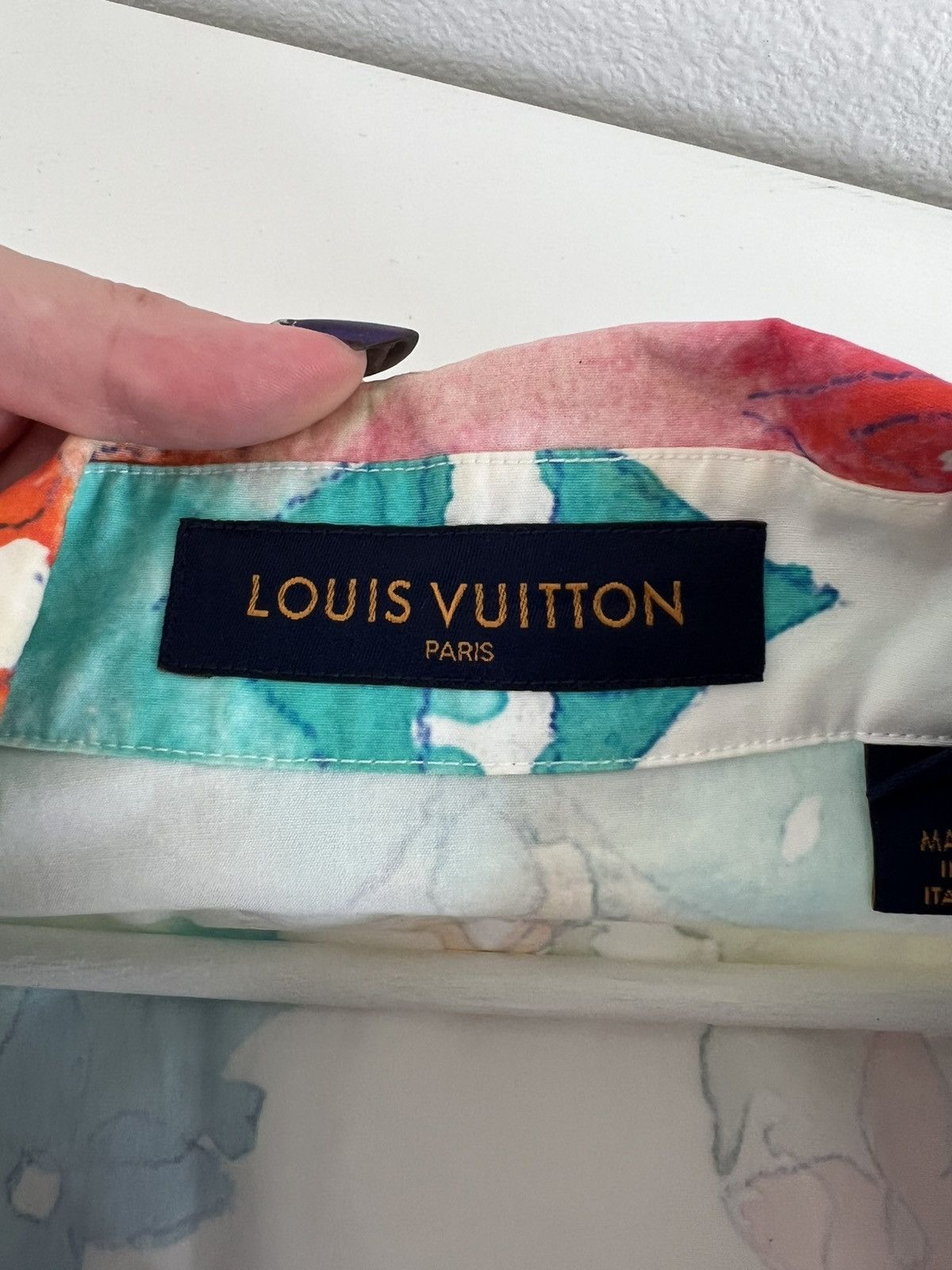 Louis Vuitton Louis Vuitton Watercolor Monogram Short Sleeve Shirt Size US M / EU 48-50 / 2 - 4 Thumbnail