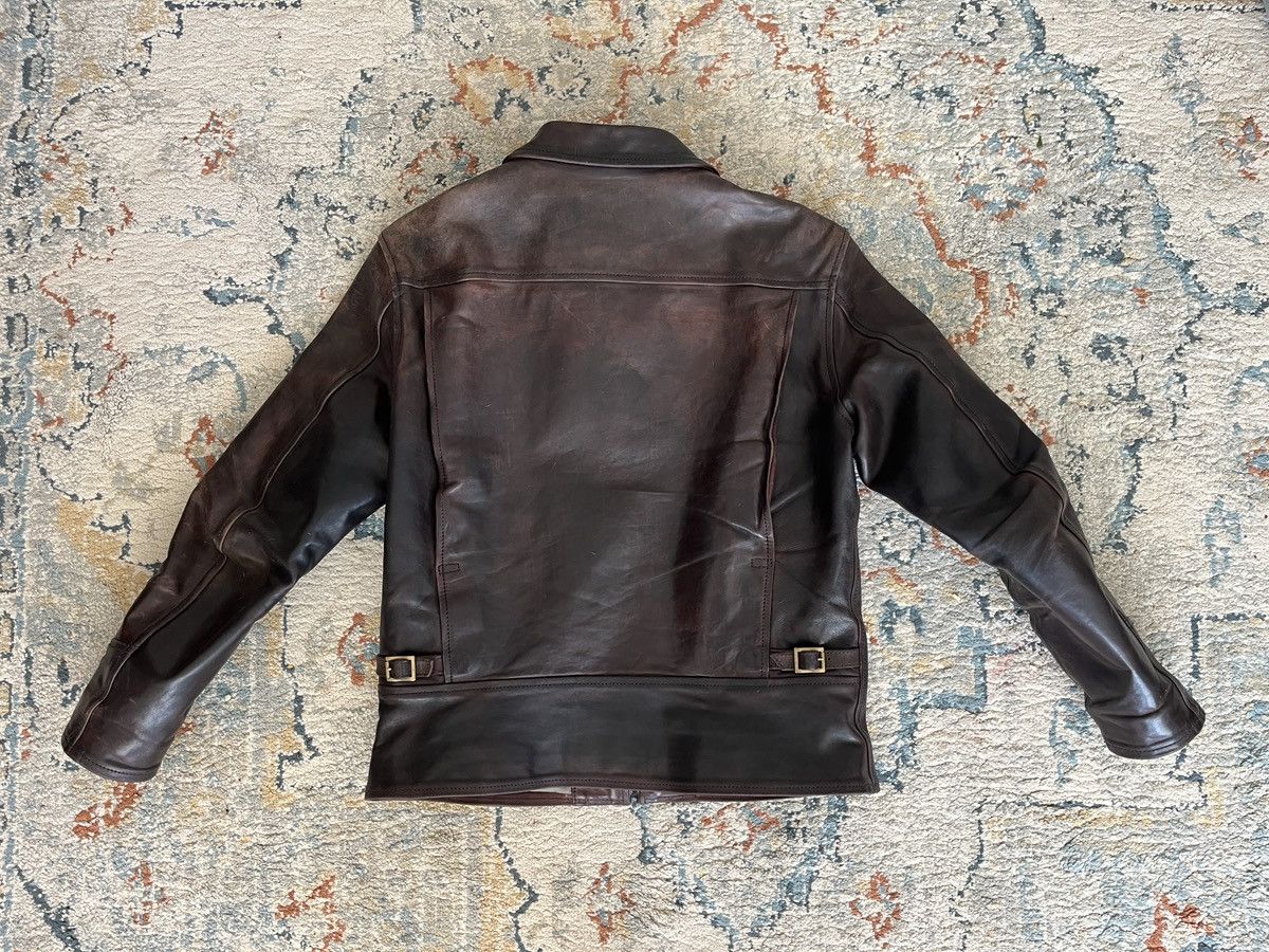 Japanese Brand Motor leather things Japan Single rider Sports Jacket Size US L / EU 52-54 / 3 - 2 Thumbnail