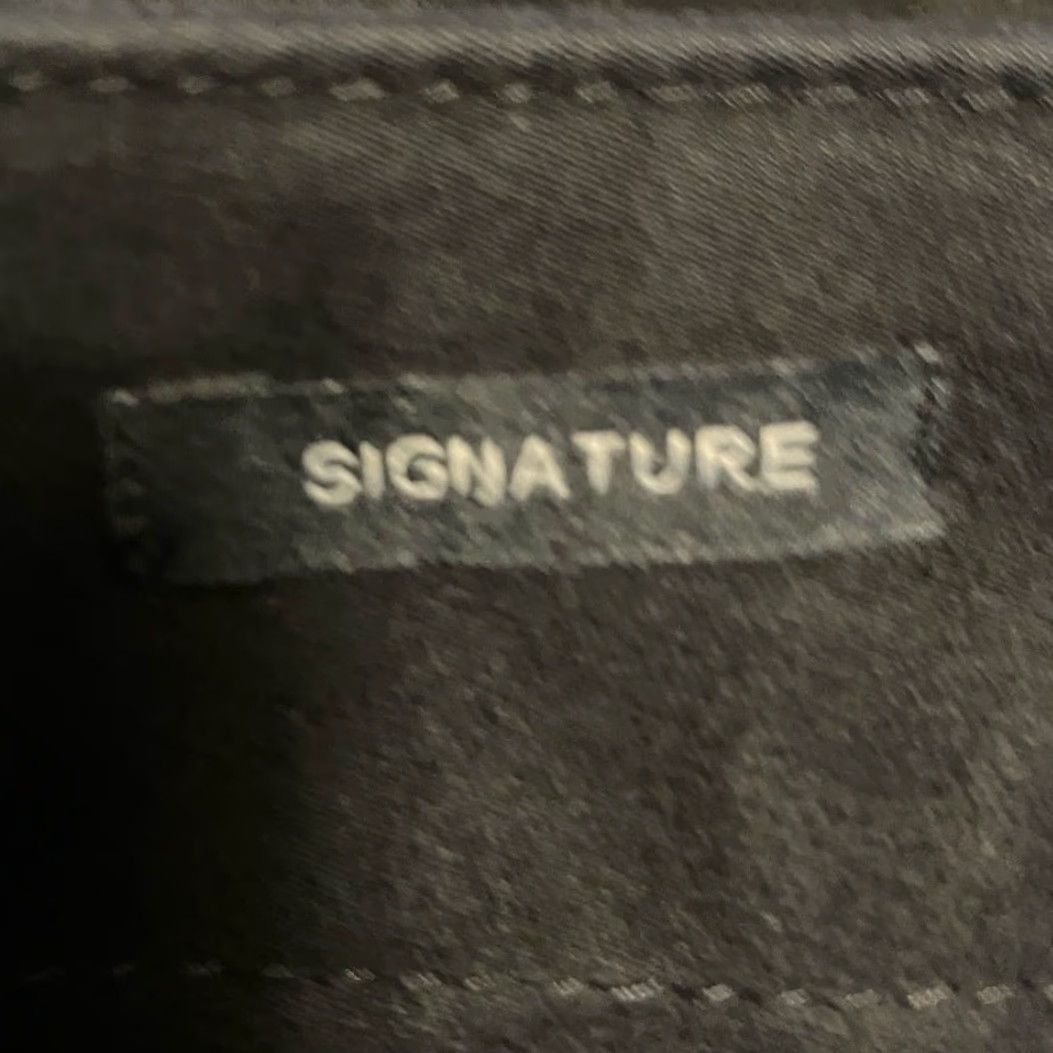 Talbots Talbots Womens Pants Black Signature Straight Zip Pockets Stretch 8 Pants Mens? Size 30" / US 8 / IT 44 - 5 Thumbnail