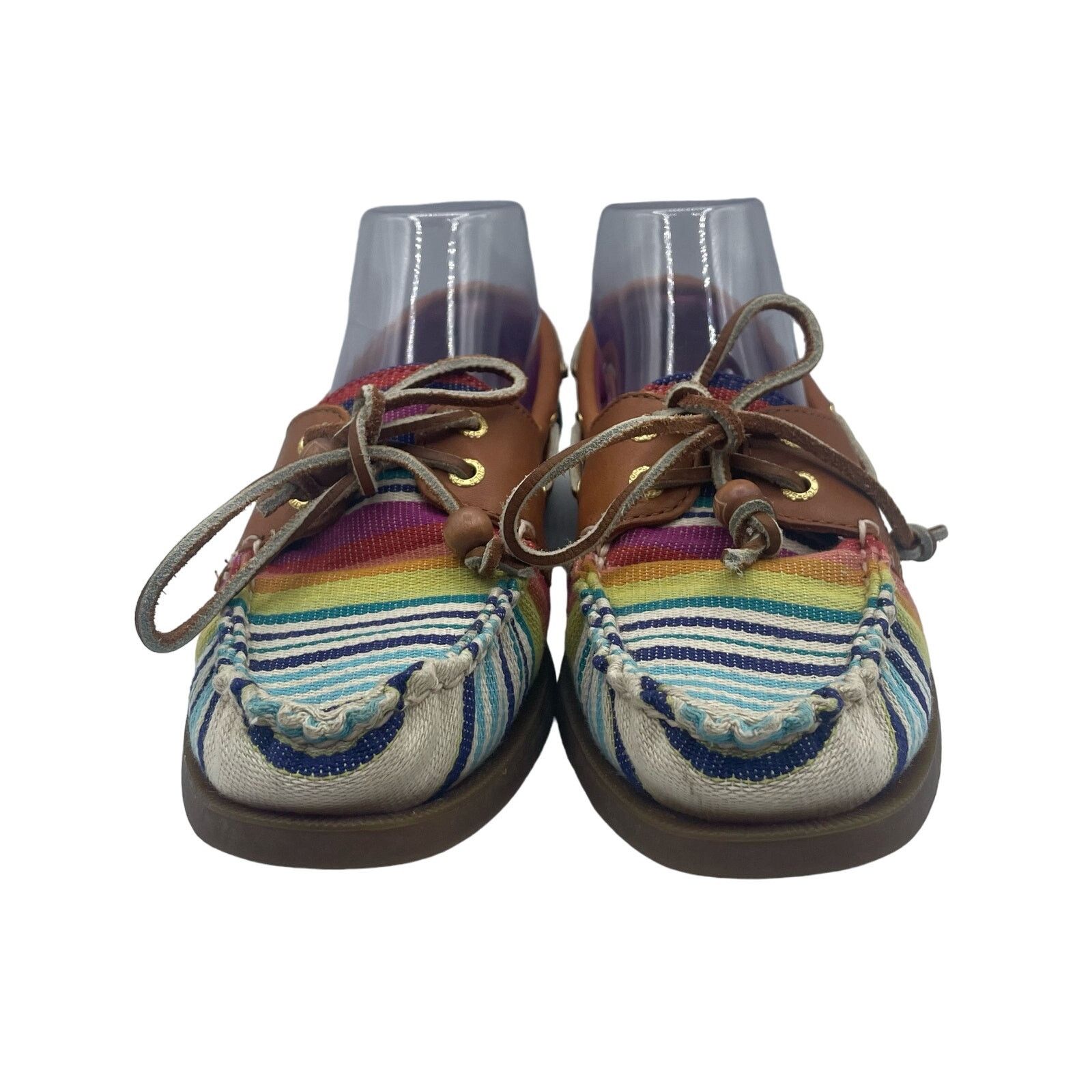 Sperry Sperry Top Sider American Original Rainbow Boat Shoe Women 8 Size US 8 / IT 38 - 3 Thumbnail