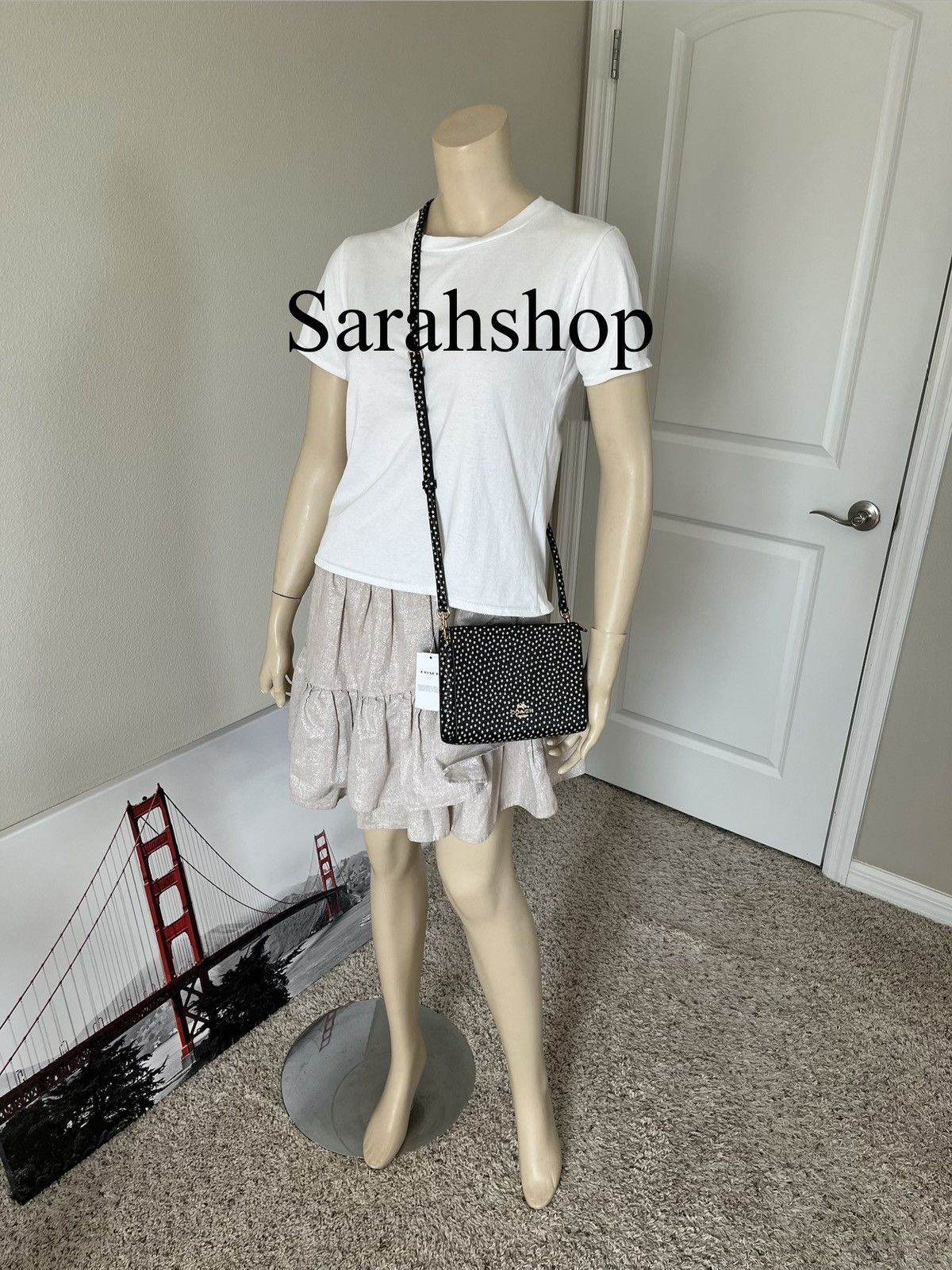 Coach Coach Slim Crossbody Bag With Spot Print Size ONE SIZE - 7 Thumbnail
