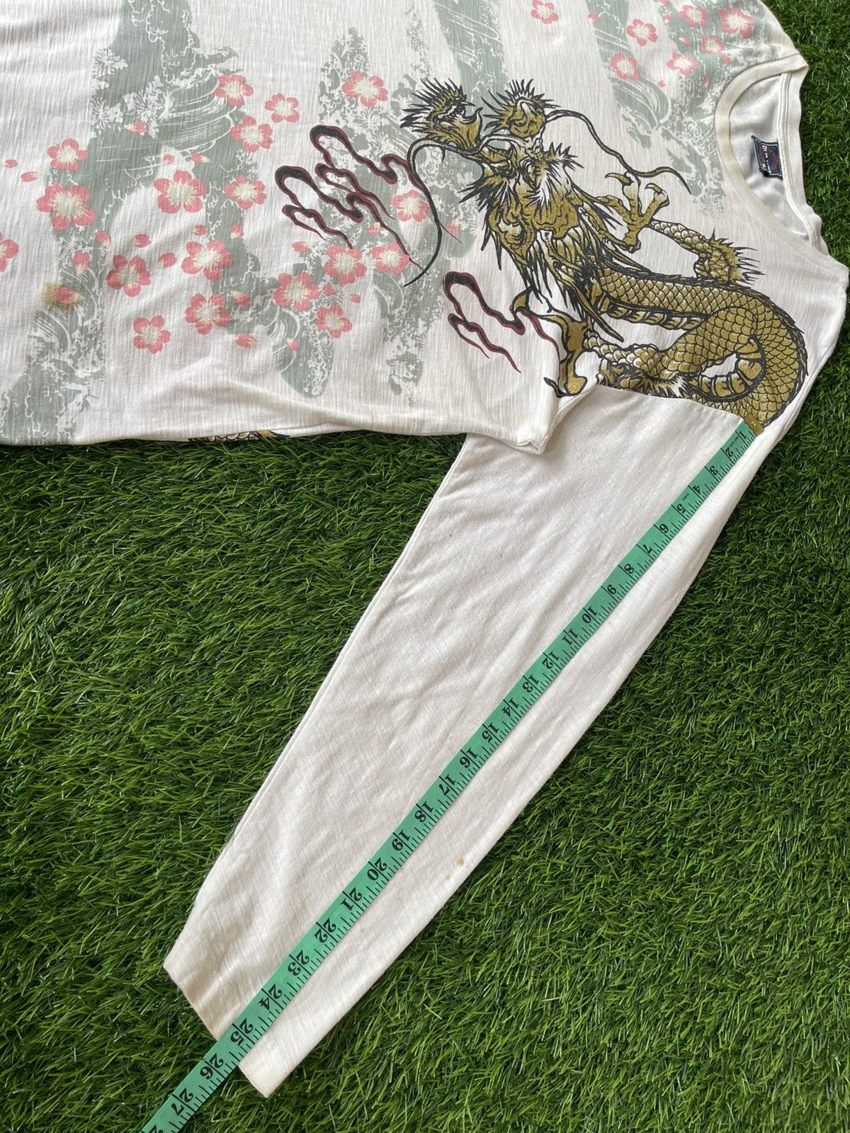 Karakuri Tamashii Vintage’y2k🔥DURANTE🔥Dragonfly Sukajan Longsleeve Tshirt Size US XL / EU 56 / 4 - 16 Thumbnail