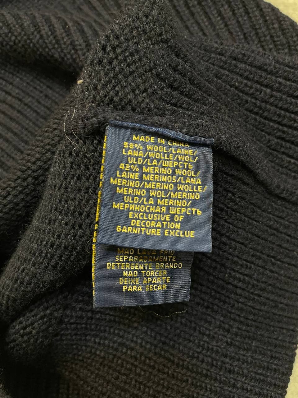 Ralph Lauren Wool Knit Sweater Mens Polo Ralph Lauren Scribble RLPC Logo Size US XXL / EU 58 / 5 - 12 Thumbnail