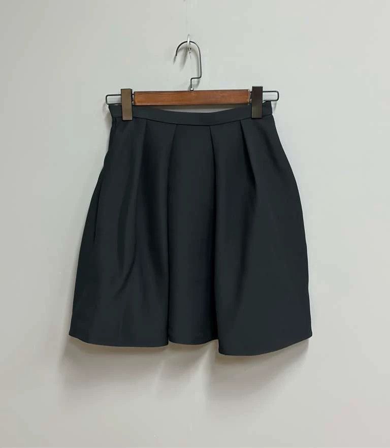 Dior Black Silk Pleated Skirt by Dior-2505 Size 34" / US 12 / IT 48 - 4 Thumbnail