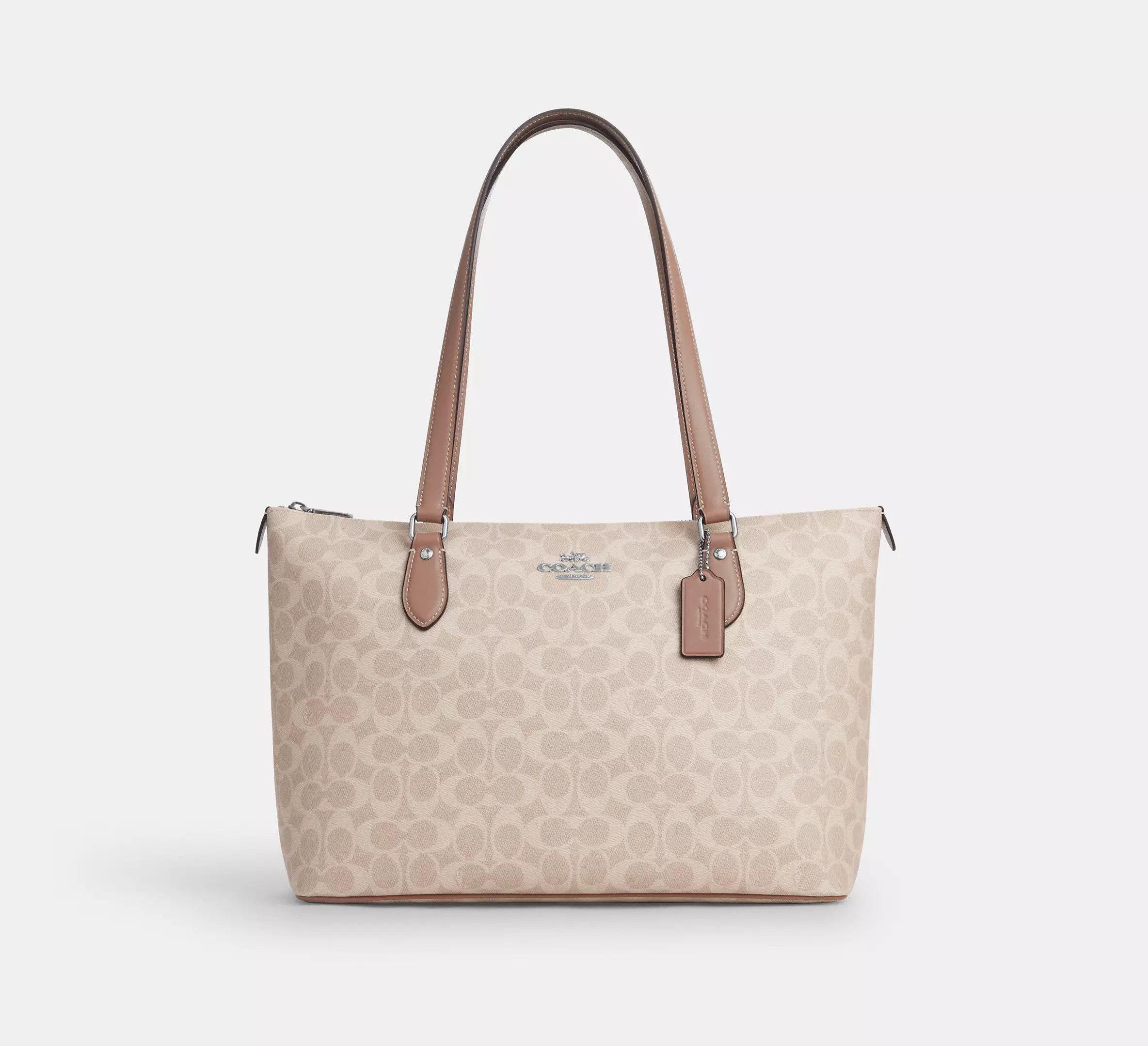 Coach Gallery Tote Bag In Signature Canvas CW381 Size ONE SIZE - 6 Thumbnail