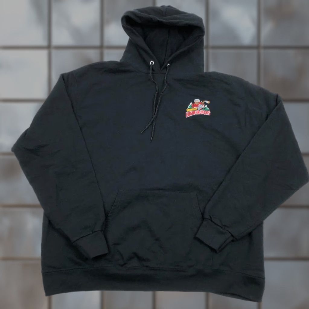 Champion Vermont Lumberjacks Hoodie Mens XL Hockey Champion Sweatshirt Black Size US XL / EU 56 / 4 - 1 Thumbnail