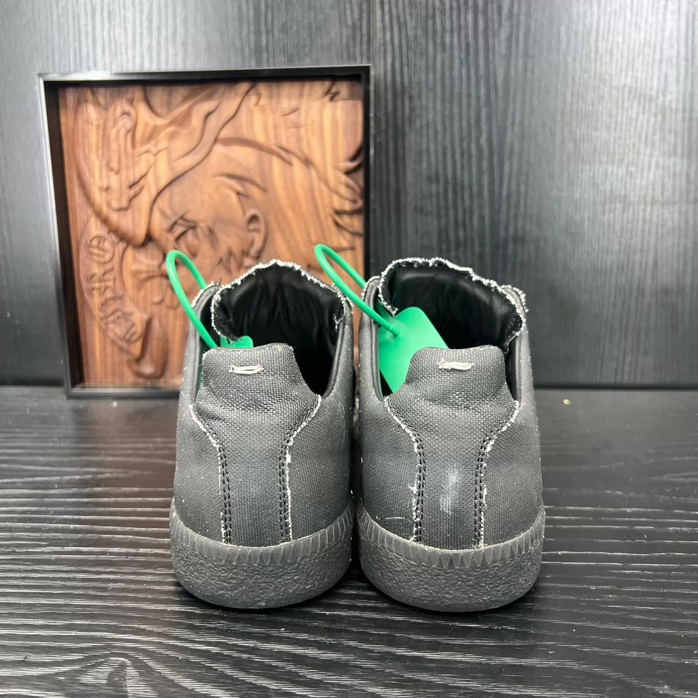 Maison Margiela Maison Margiela Black Splatter Replica 37.5 Size US 7 / IT 37 - 5 Thumbnail