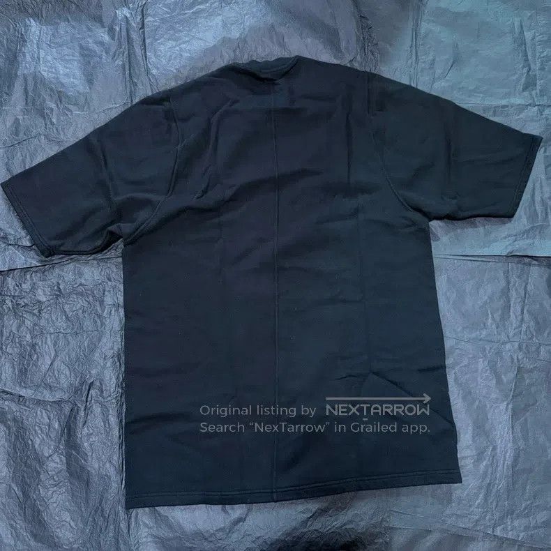 Rick Owens Rick Owens Black short sleeve fleece sweatshirt Size US M / EU 48-50 / 2 - 2 Thumbnail