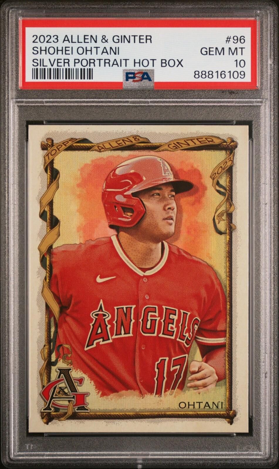 Other 2023 Topps Allen & Ginter Shohei Ohtani Silver #96 PSA 10 GM Size ONE SIZE - 1 Thumbnail