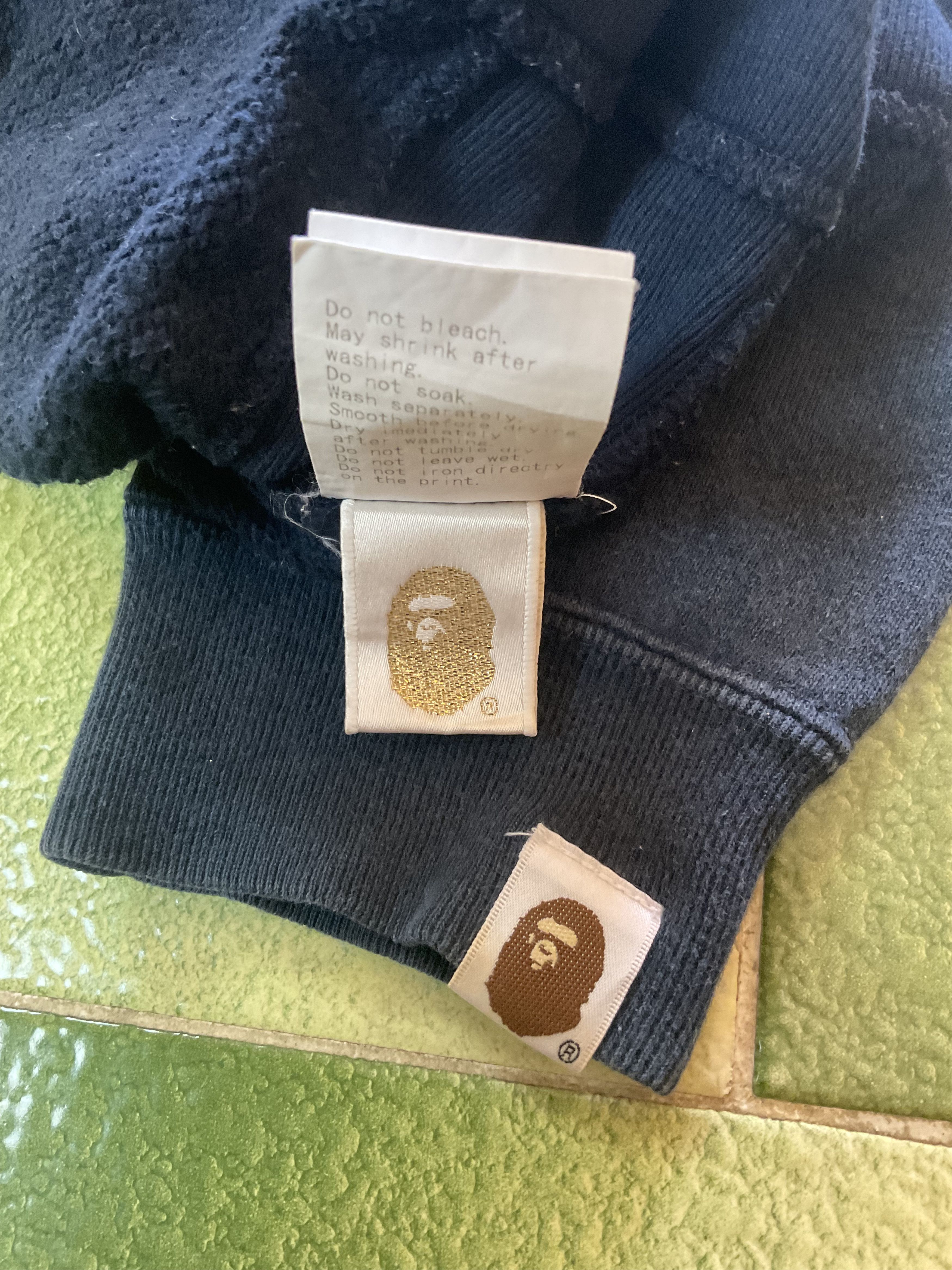 Bape Baby Milo by A Bathing Ape Pullover Sweater Vintage Bape Size US S / EU 44-46 / 1 - 9 Thumbnail