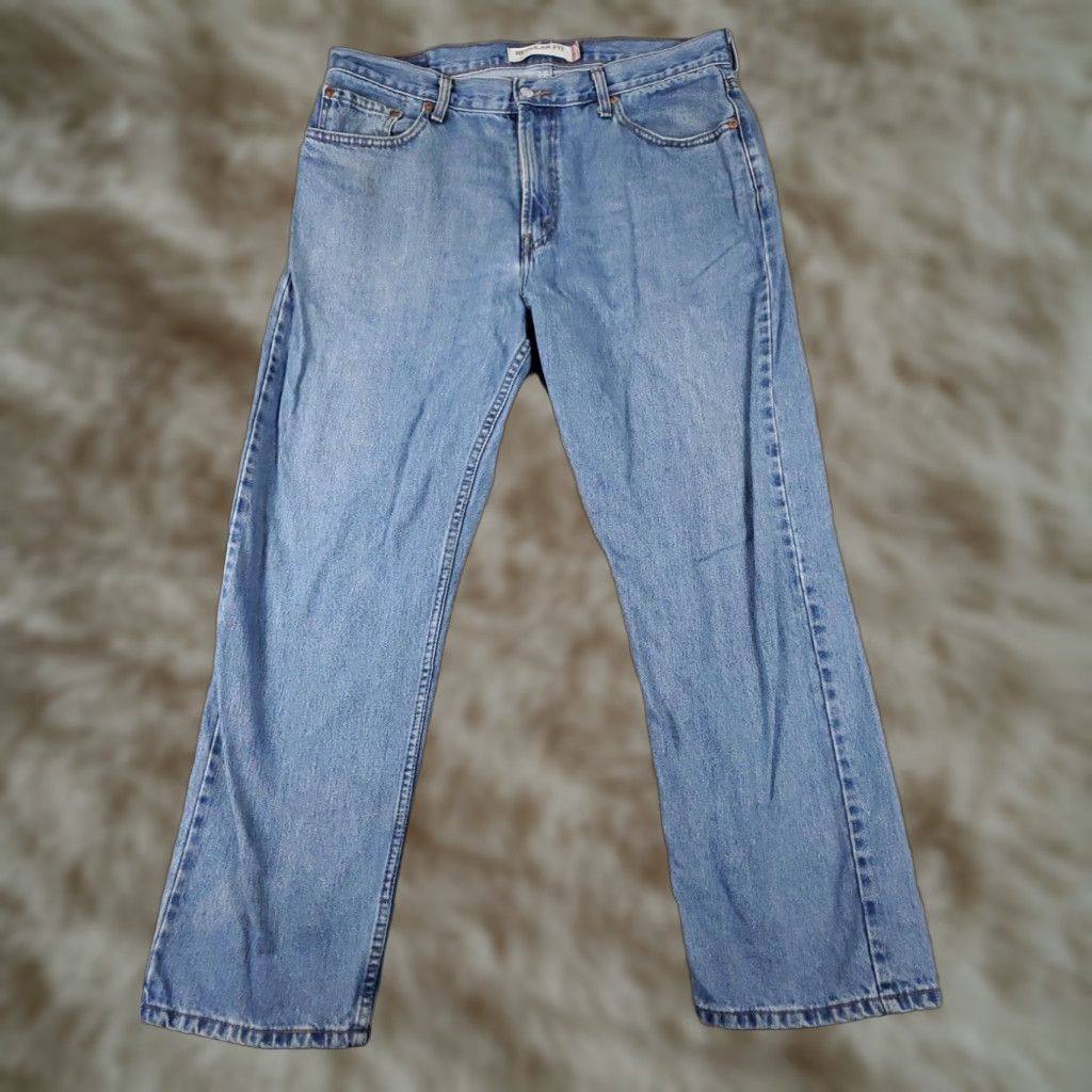 Levi's Levis Mens 36x30 Extra Large Blue Casual Straight Leg Denim Jeans Size US 36 / EU 52 - 1 Thumbnail