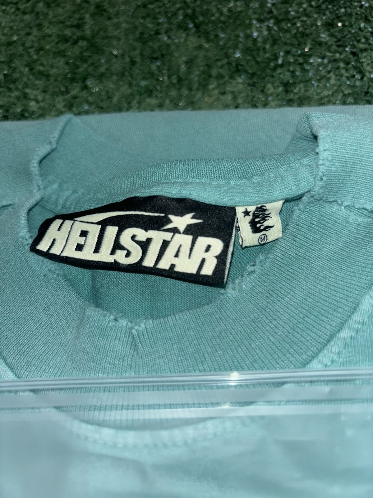 HELLSTAR Hellstar Green Crack Print Tee Size US M / EU 48-50 / 2 - 3 Thumbnail