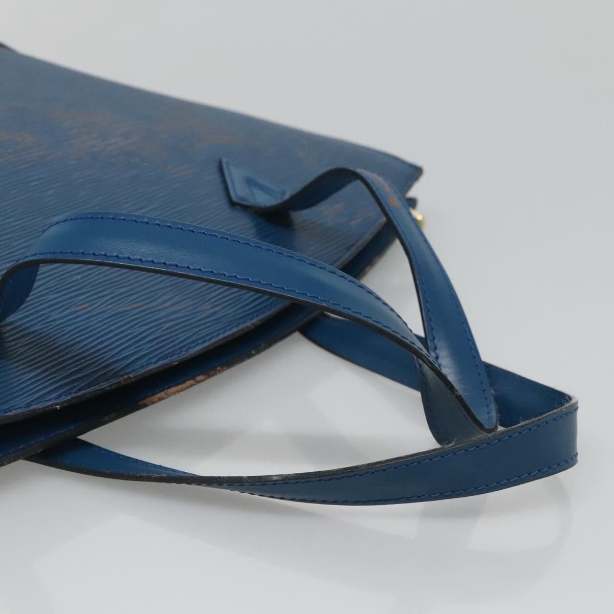 Louis Vuitton LOUIS VUITTON Epi Saint Jacques Shoulder Bag Blue M52275 Size ONE SIZE - 7 Thumbnail