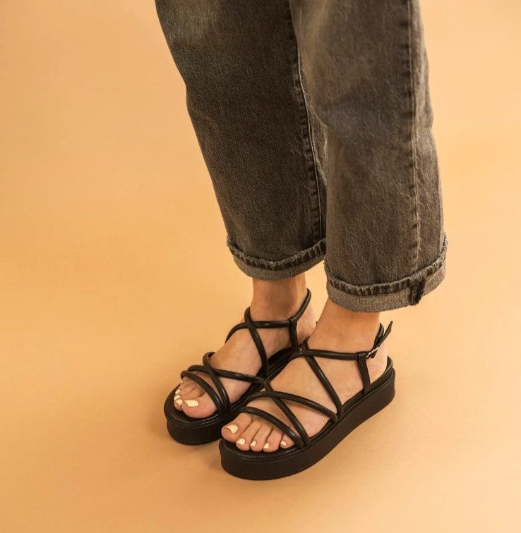 Other ROAM Linky Platform, Black Rommie sandal 40 EU/US 10 Size US 10 / IT 40 - 15 Thumbnail