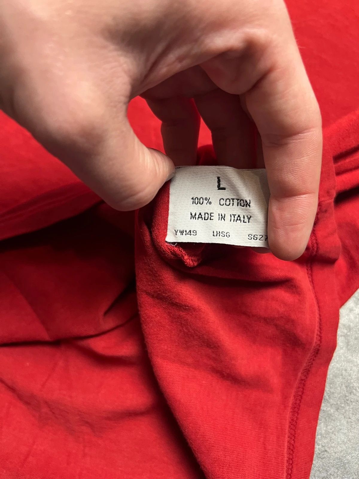 Jean Paul Gaultier Rare jpg jean Paul gaultier red tshirt Size L / US 10 / IT 46 - 8 Thumbnail