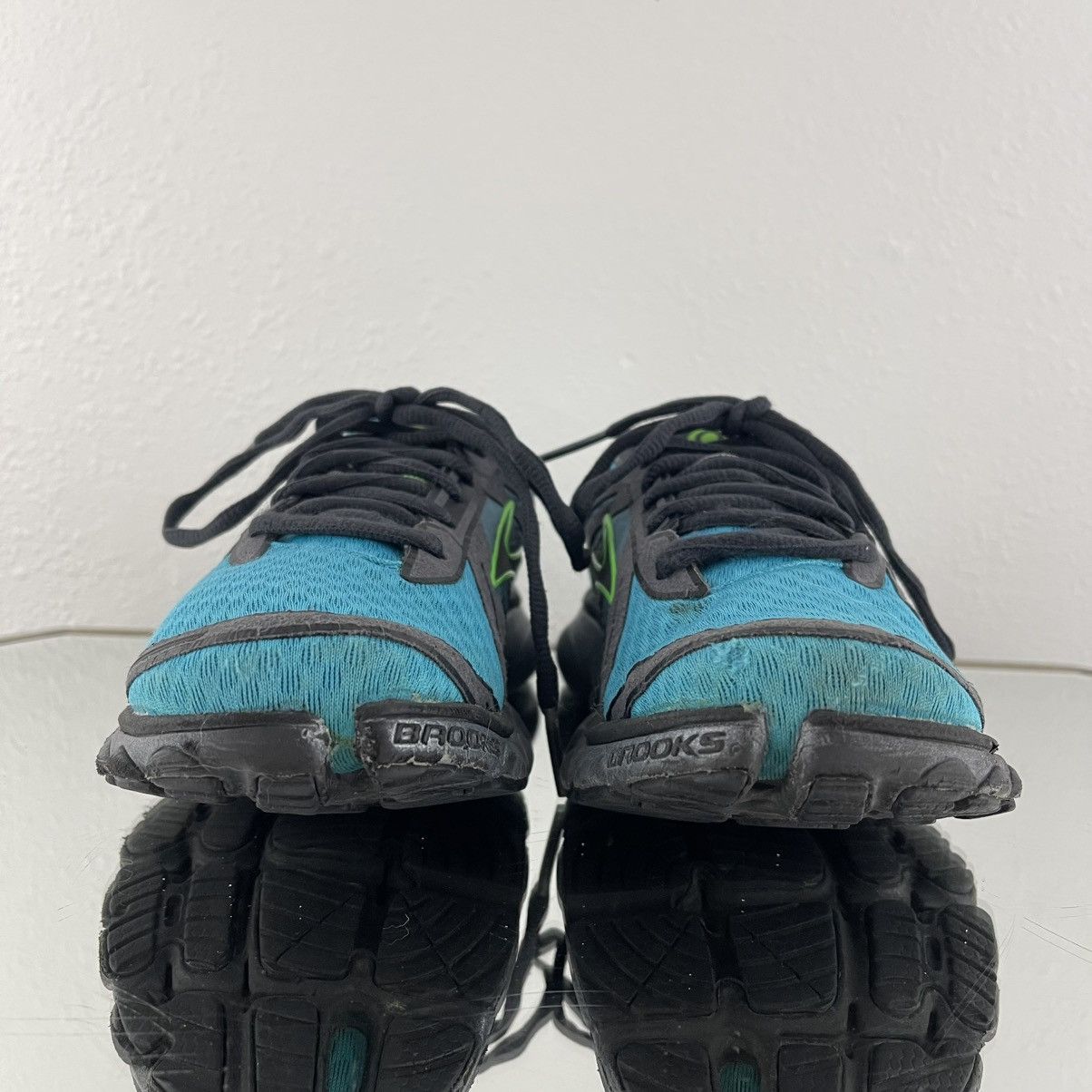 Brooks BROOKS Womens Blue Green PureCadence Road Running Sneakers Size US 7 / IT 37 - 7 Thumbnail