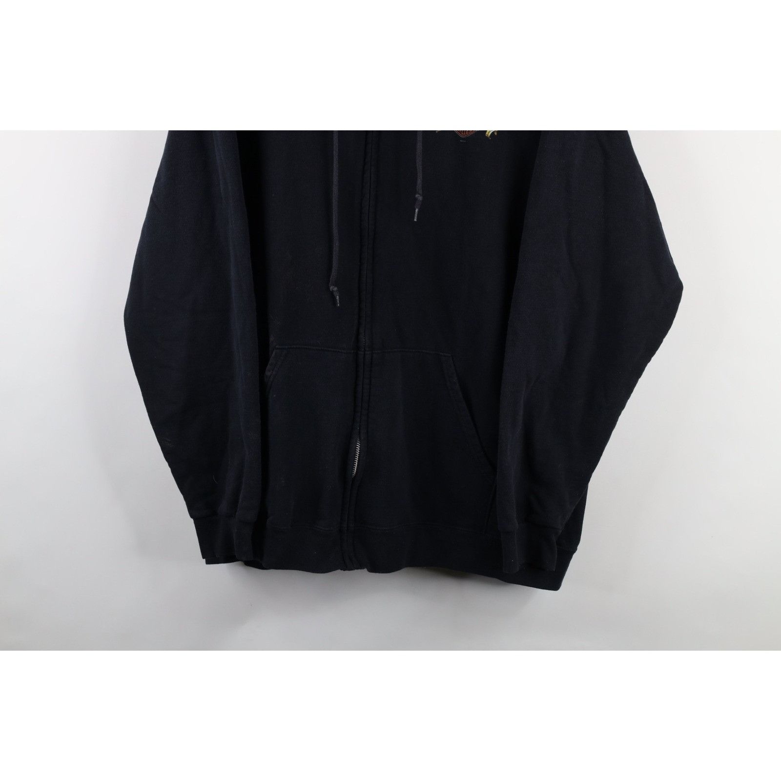 Harley Davidson Vintage Y2K Harley Davidson Ohio Bike Week Fire Hoodie Size US XL / EU 56 / 4 - 3 Thumbnail