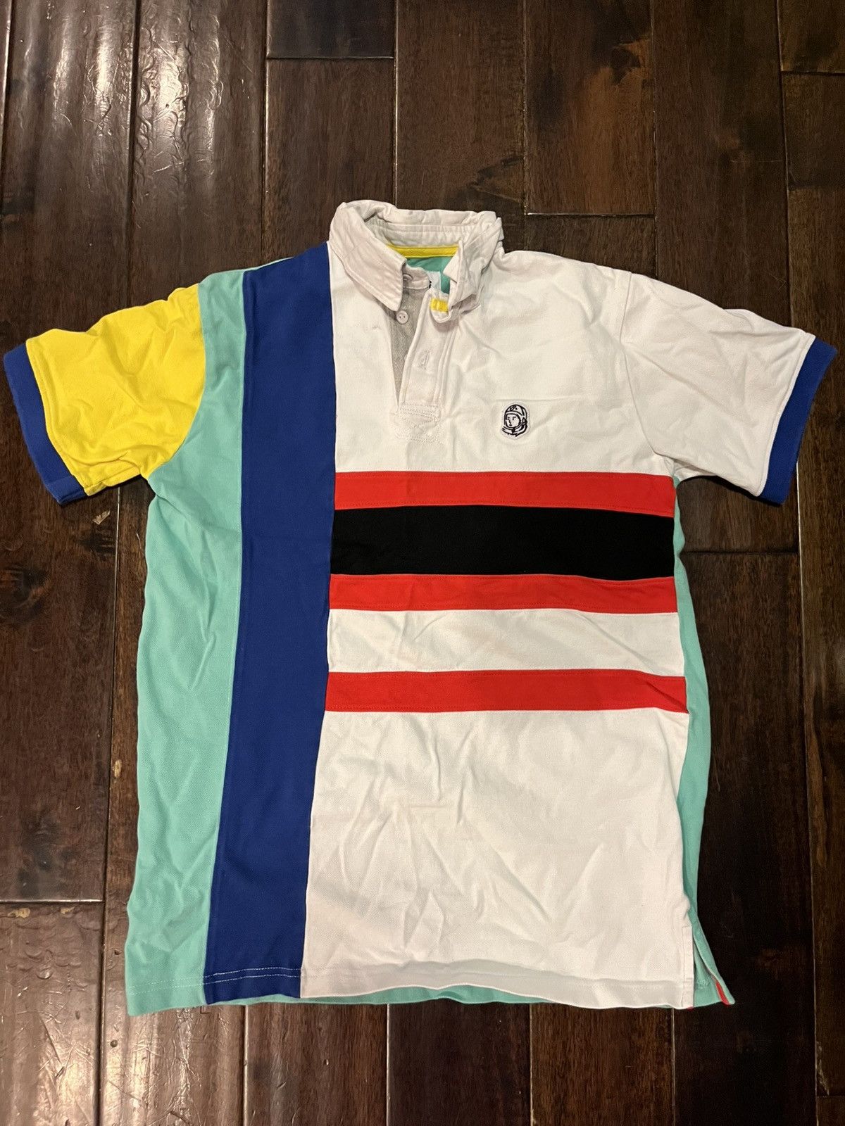 Billionaire Boys Club Billionaire Boys Club Colorblock Polo Shirt Size US S / EU 44-46 / 1 - 1 Thumbnail