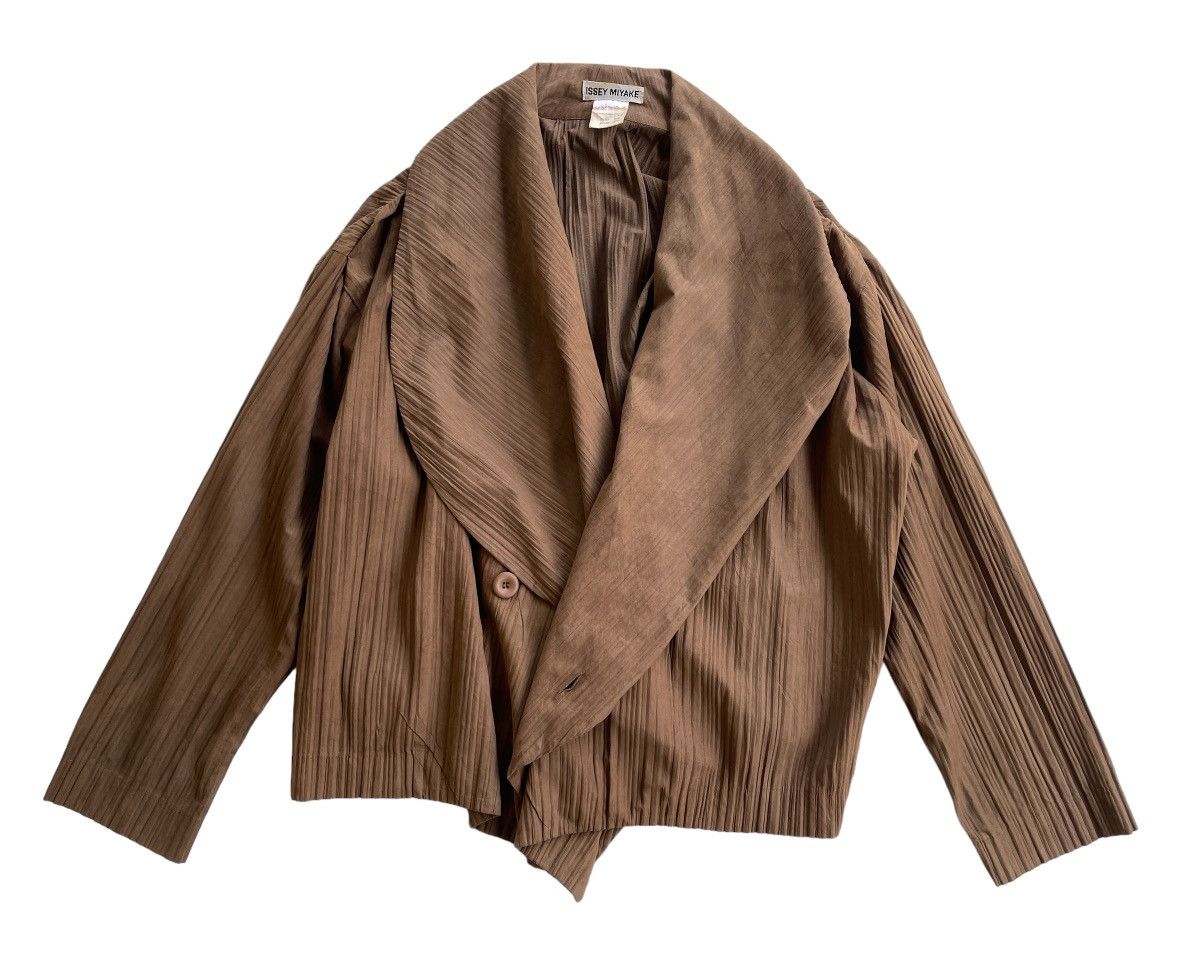 Issey Miyake Issey Miyake Pleats Please Polyurethane Jacket Size US M / EU 48-50 / 2 - 2 Thumbnail