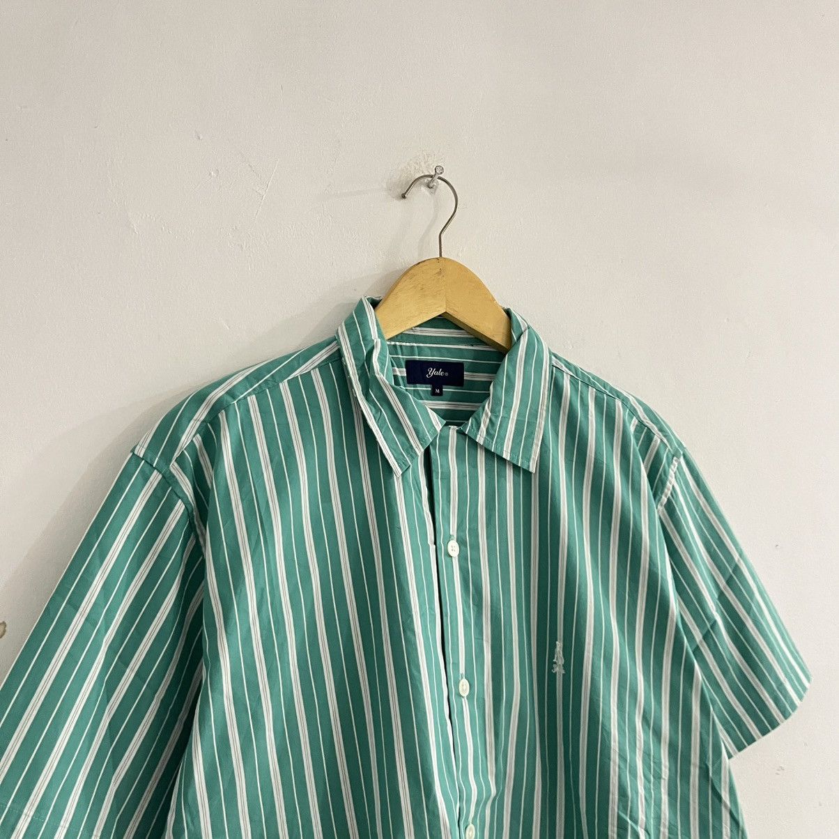 Issey Miyake Yale - Striped Short Sleeve Shirt Size US M / EU 48-50 / 2 - 3 Thumbnail