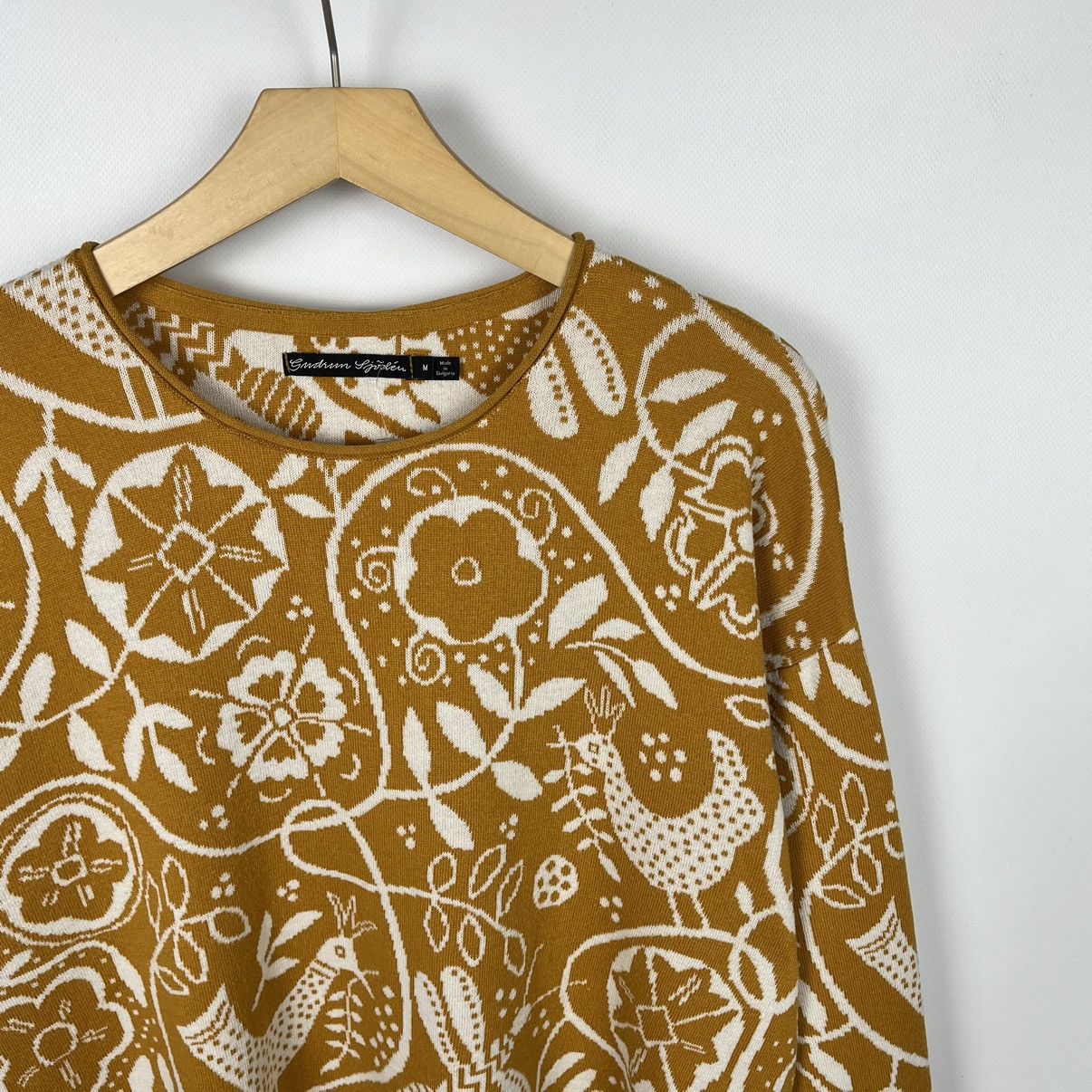 Gudrun Sjoden Ladies Gudrun Sjoden Pattern Sweater Size M / US 6-8 / IT 42-44 - 4 Thumbnail