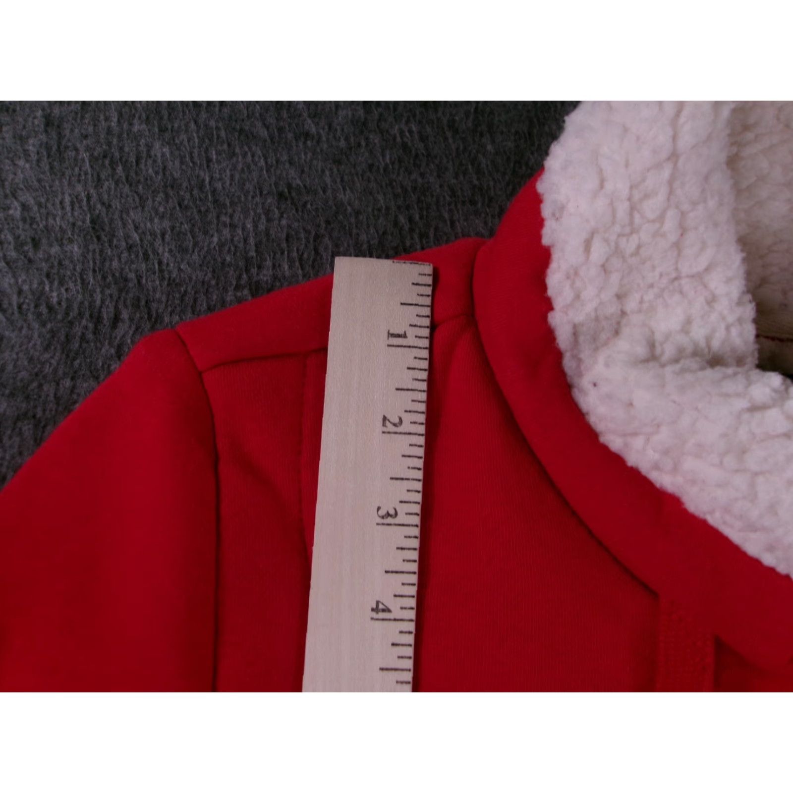 Basic Editions VINTAGE Basic Editions Jacket Women Large Red Sherpa Lined Mock Neck Outdoor New Classic Size S / US 4 / IT 40 - 7 Thumbnail
