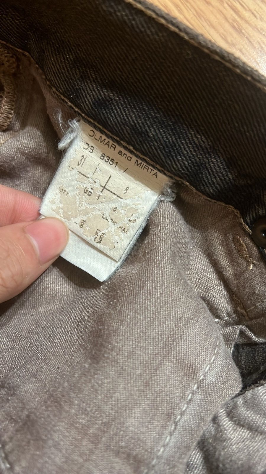 Rick Owens × Rick Owens Drkshdw Rick Owens FW06 Dustulator Mudwash Dust Detroits Size US 32 / EU 48 - 7 Thumbnail
