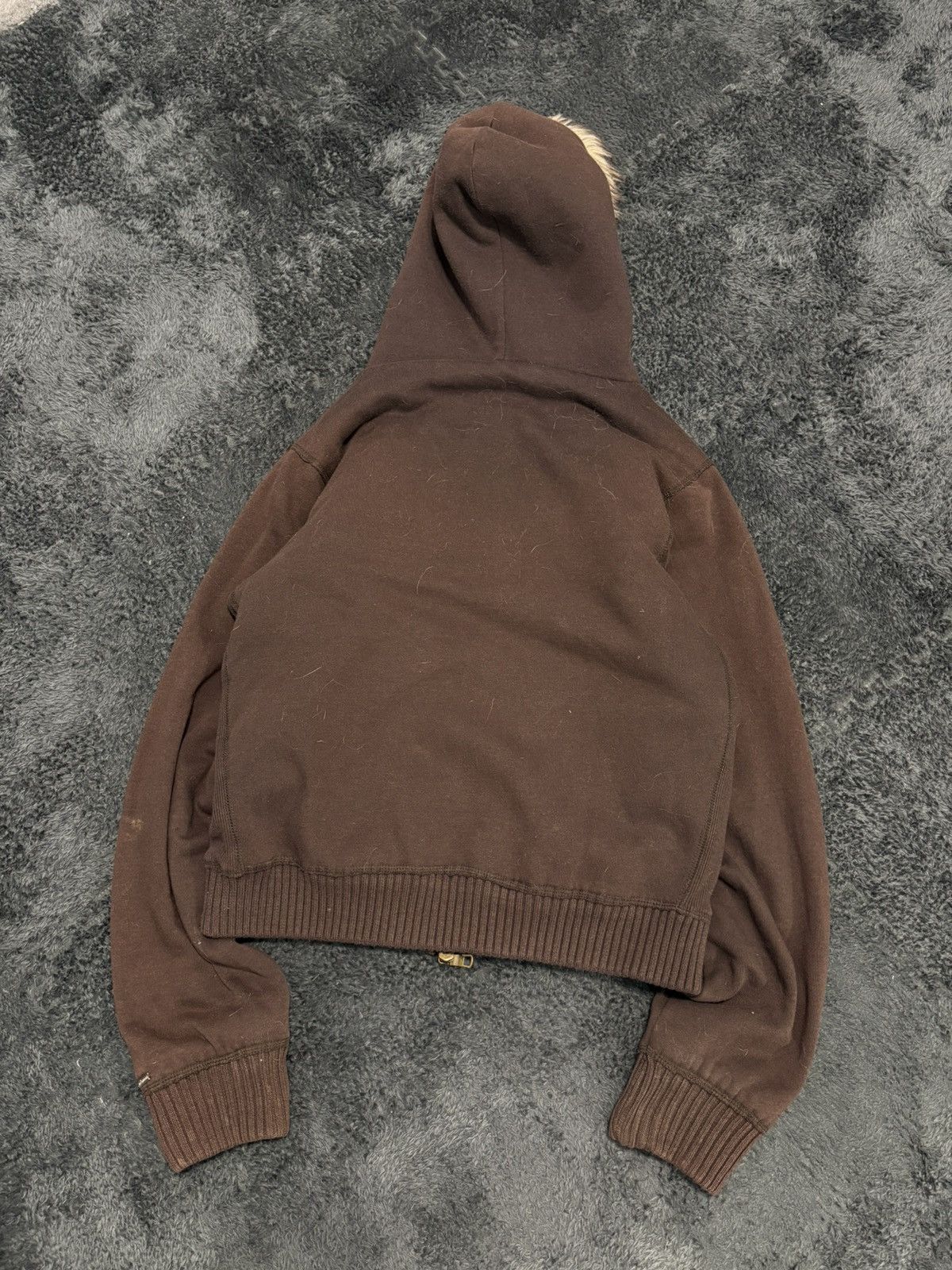 Abercrombie & Fitch Vintage Abercrombie Style Full Fur Y2K Hoodie Size US S / EU 44-46 / 1 - 6 Thumbnail