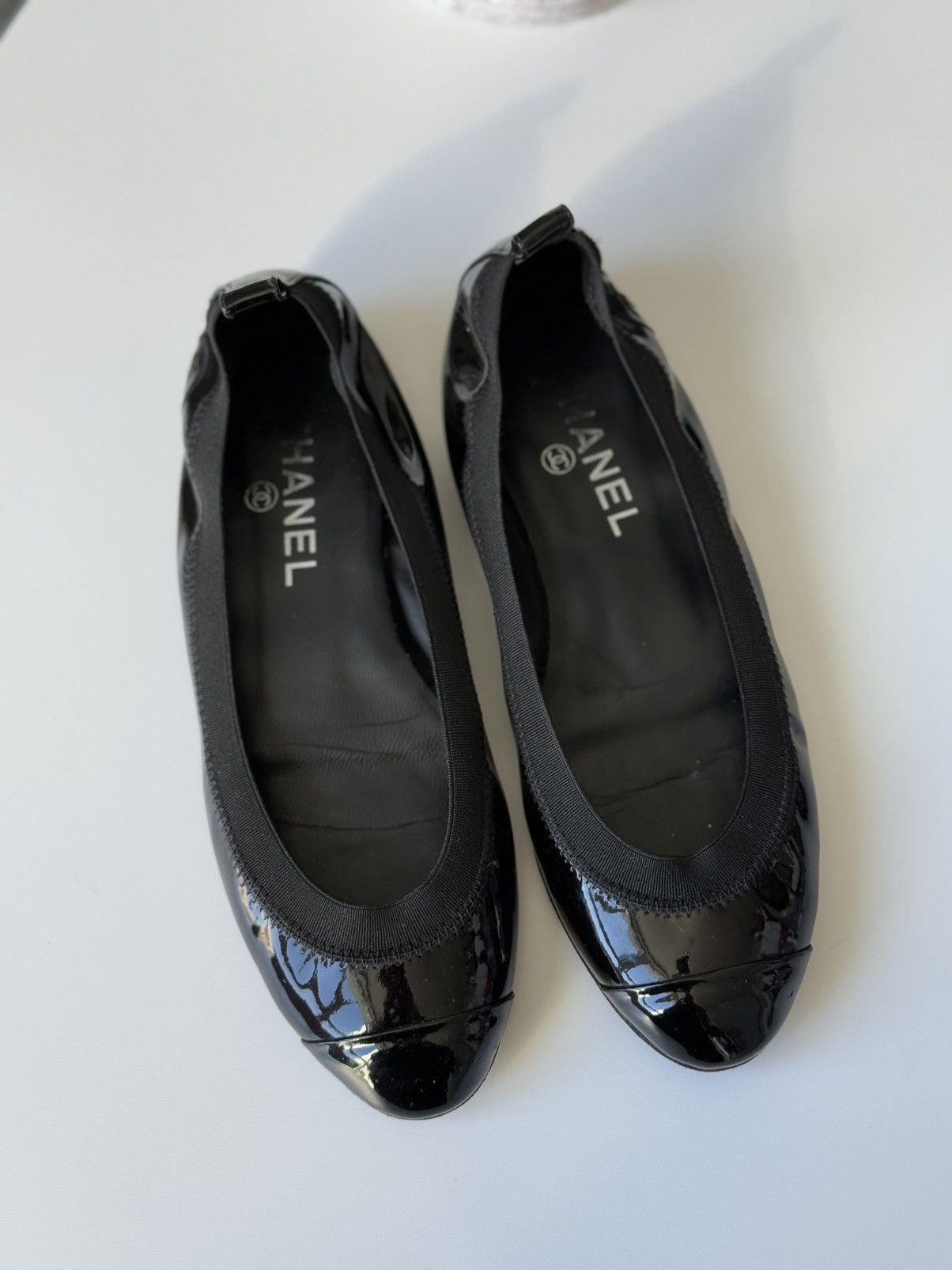 Chanel Chanel Logo Ballet Flats Size US 6.5 / IT 36.5 - 2 Thumbnail